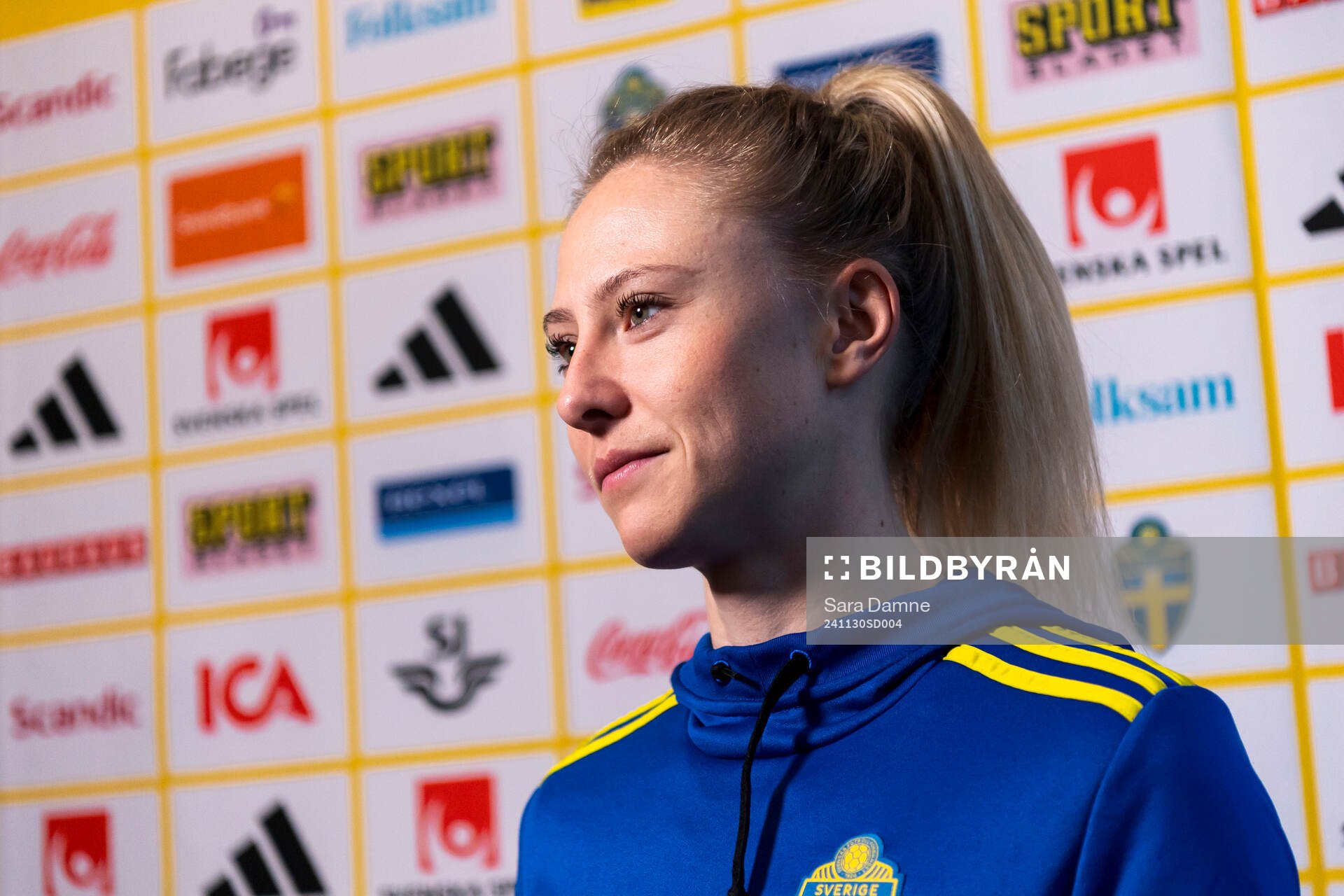 Rebecka Blomqvist of Sweden