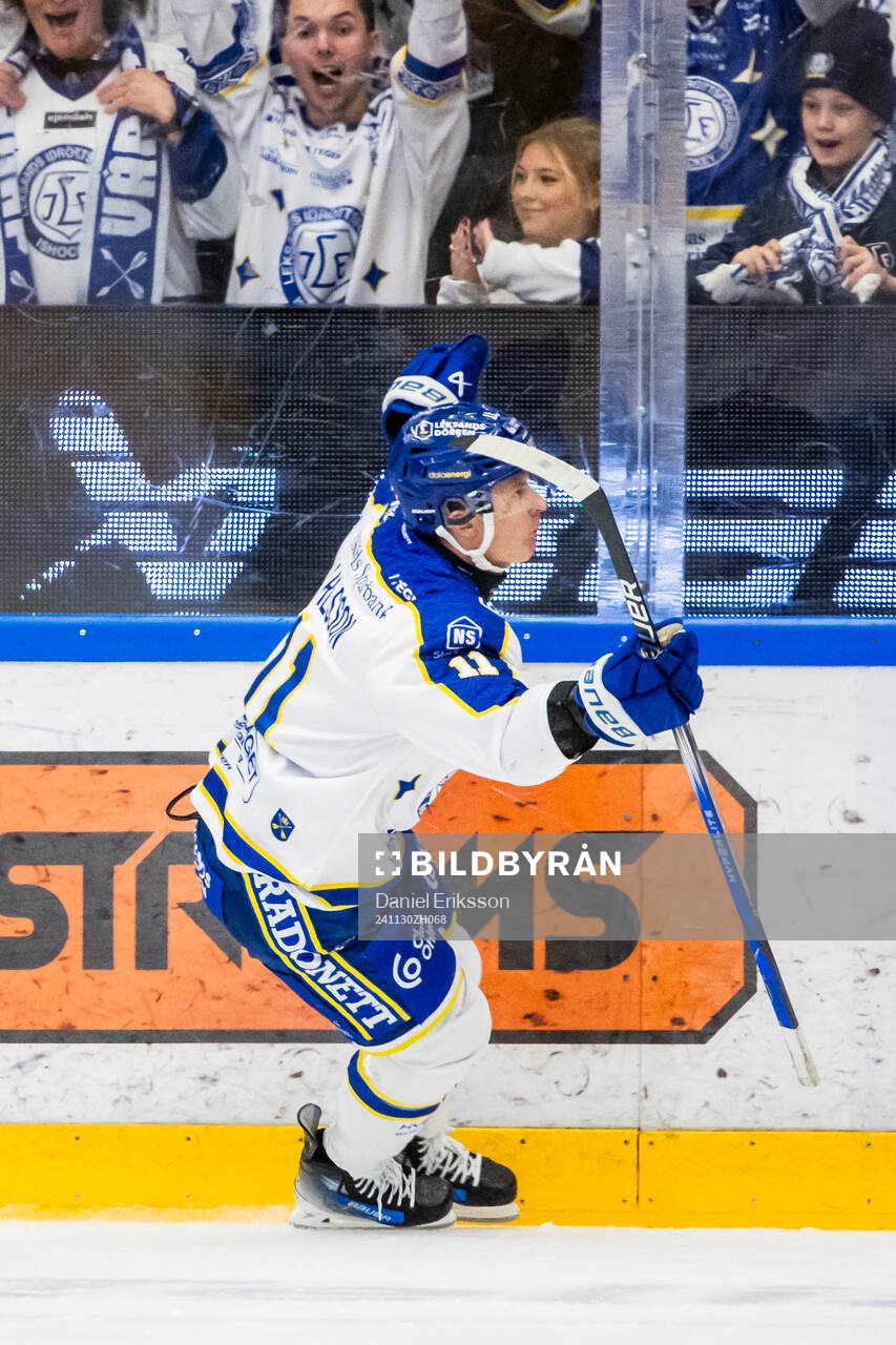 Leksands Martin Karlsson jublar