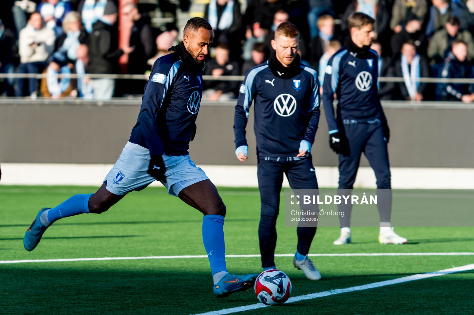 Malmö FFs Isaac Kiese Thelin och Anders Christiansen