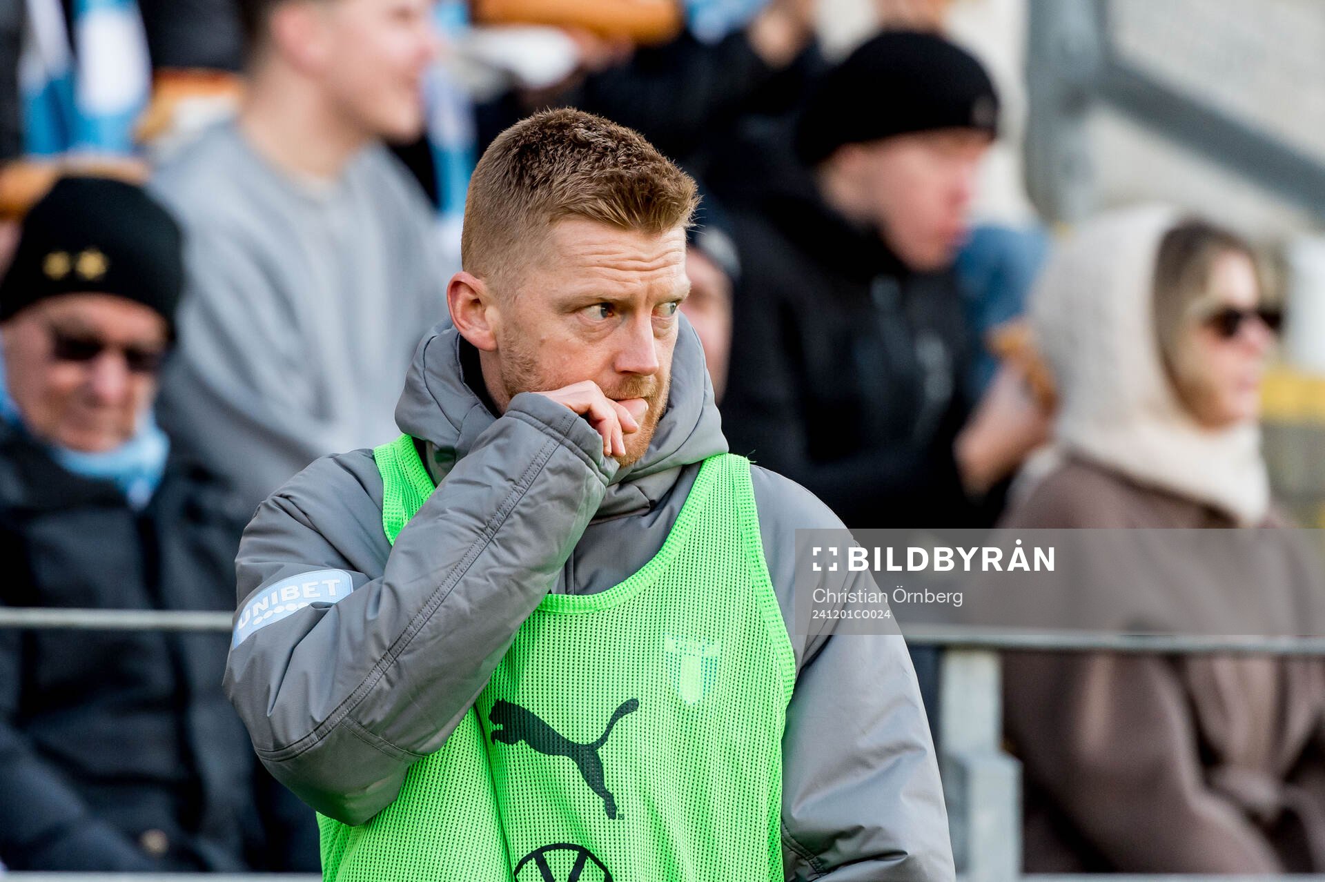 Malmö FFs Anders Christiansen deppar