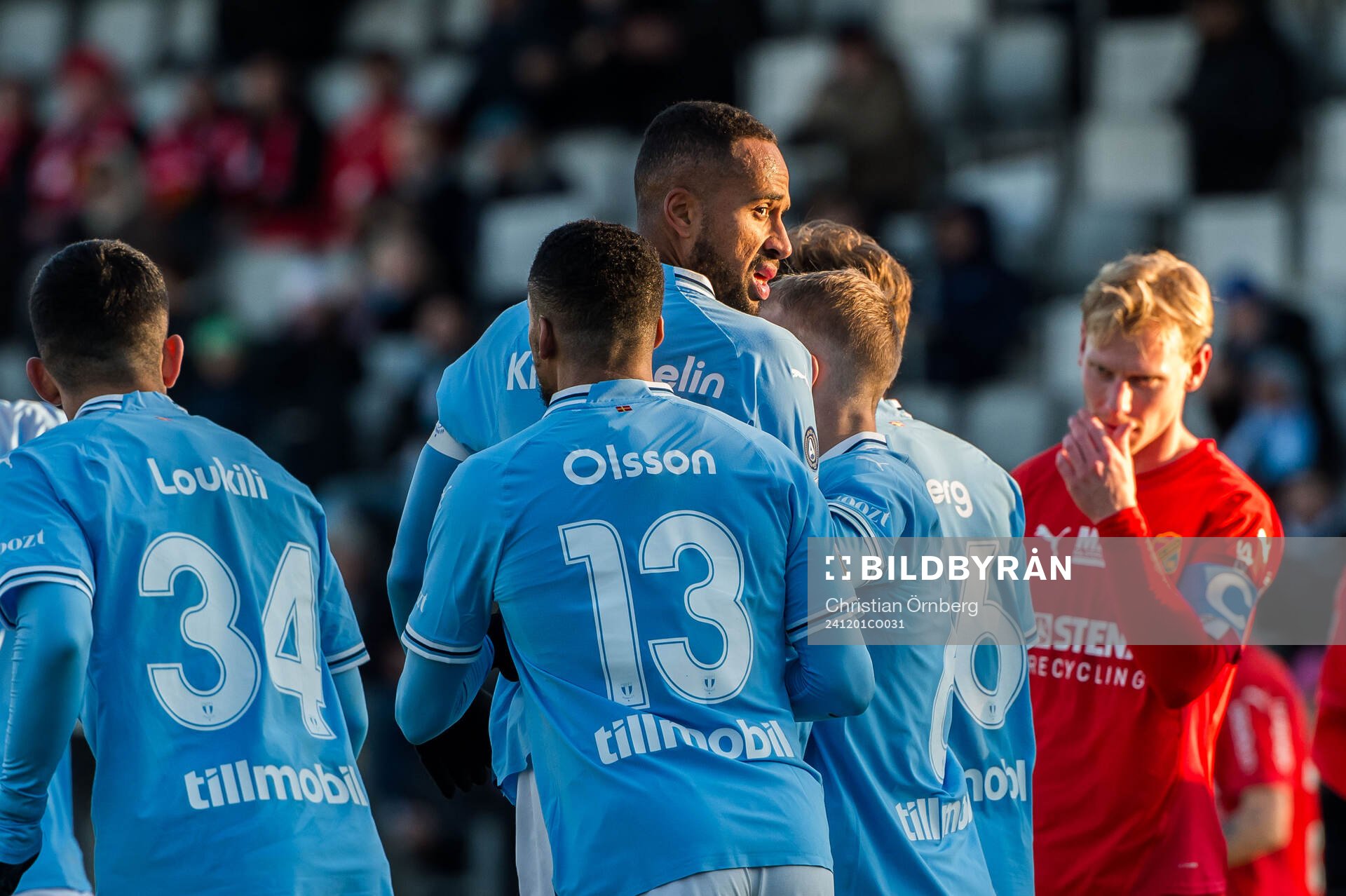 Malmö FFs Isaac Kiese Thelin jublar