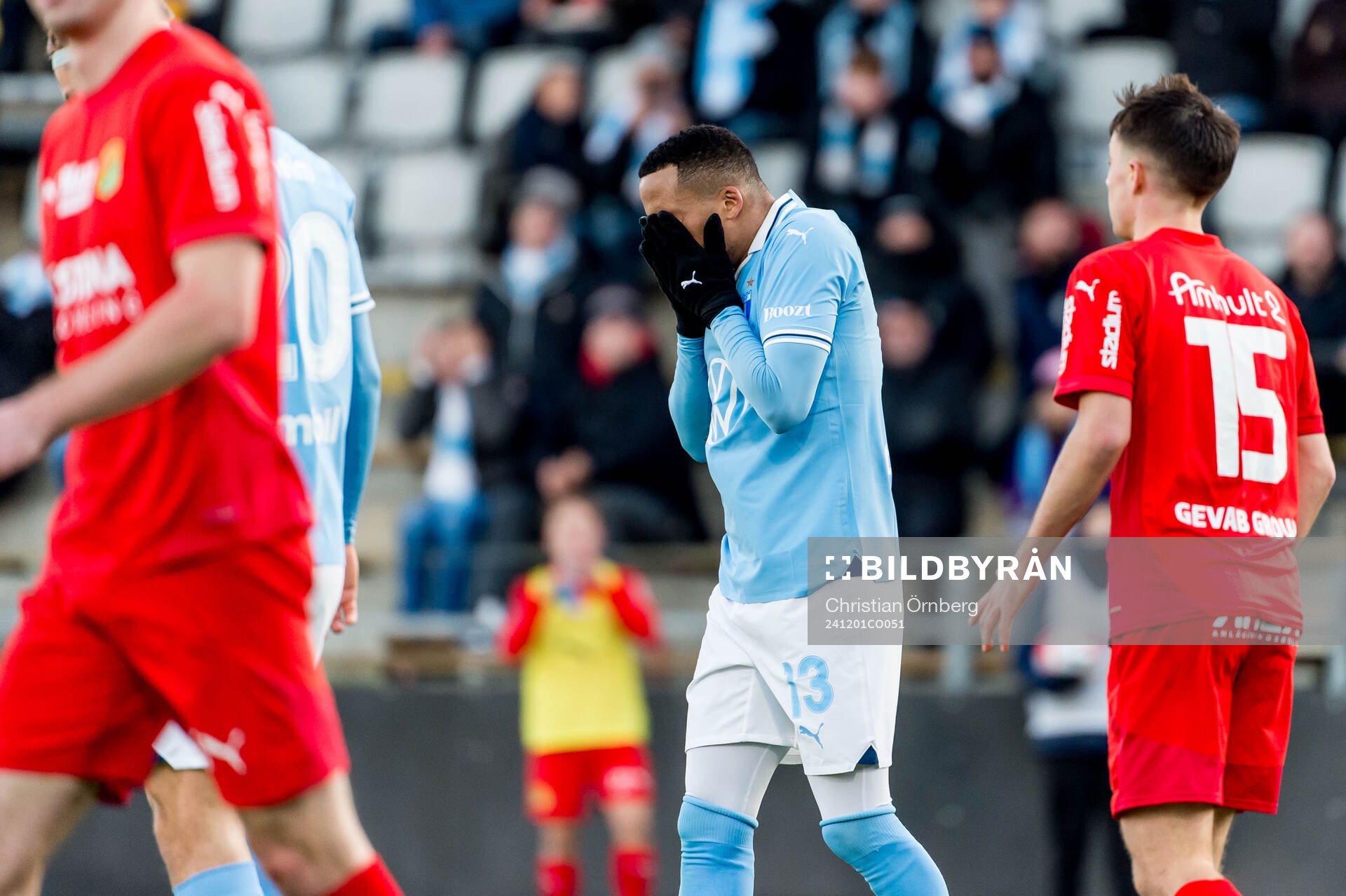 Malmö FFs Martin Olsson deppar
