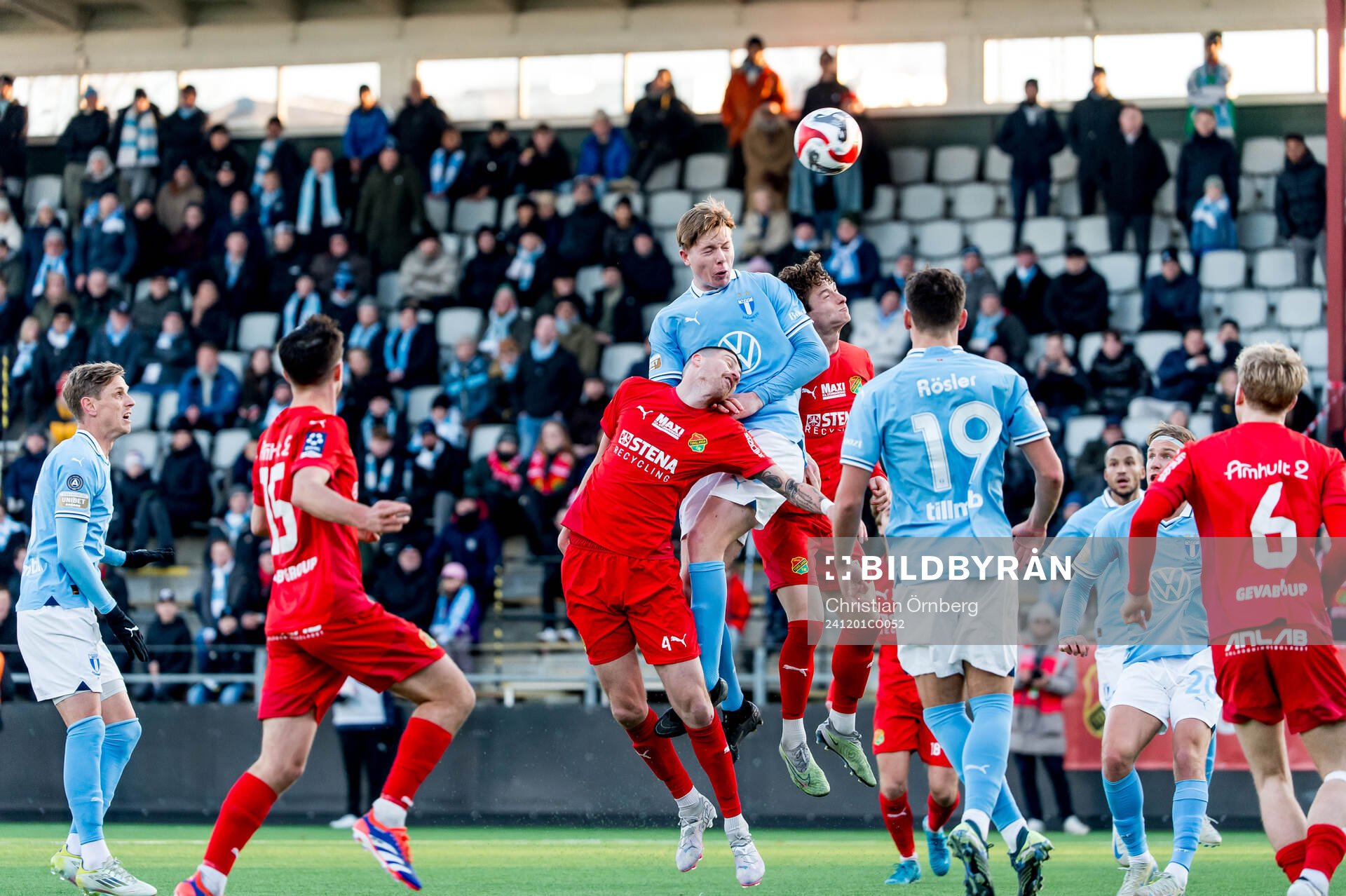 Malmö FFs Nils Zätterström och Torslandas Harrison