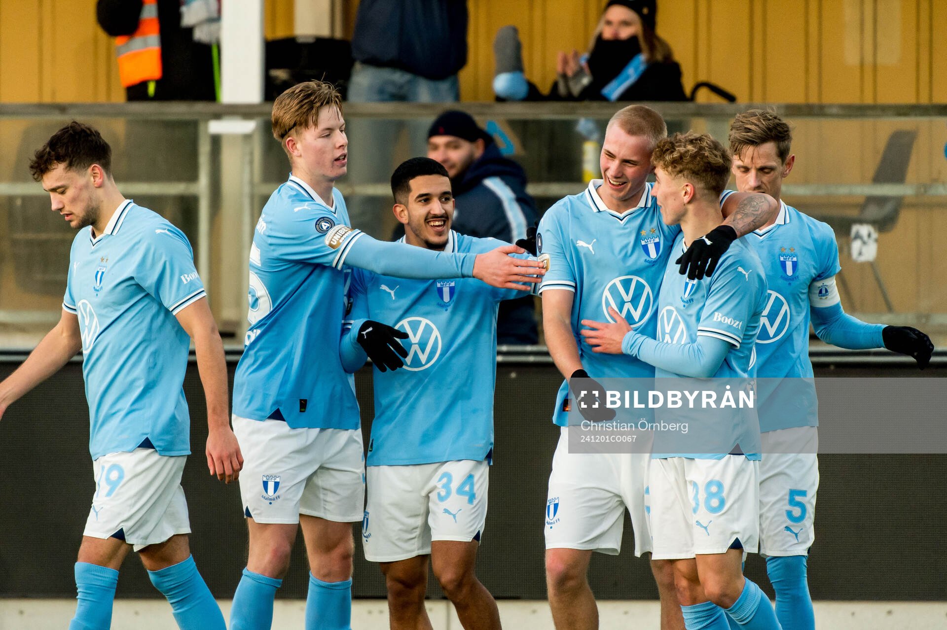 Malmö FFs Daniel Gudjohnsen jublar