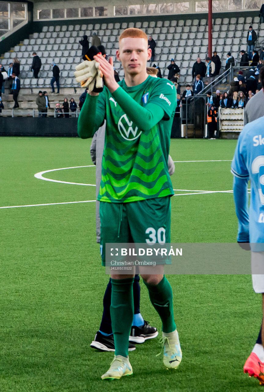 Malmö FFs målvakt Joakim Persson