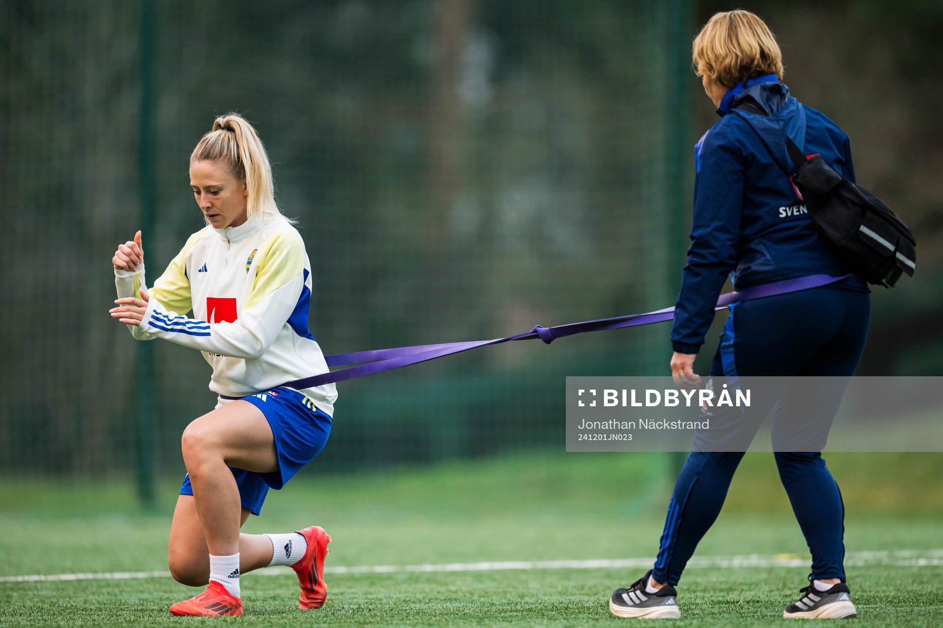 Rebecka Blomqvist of the Swedish women's national football
