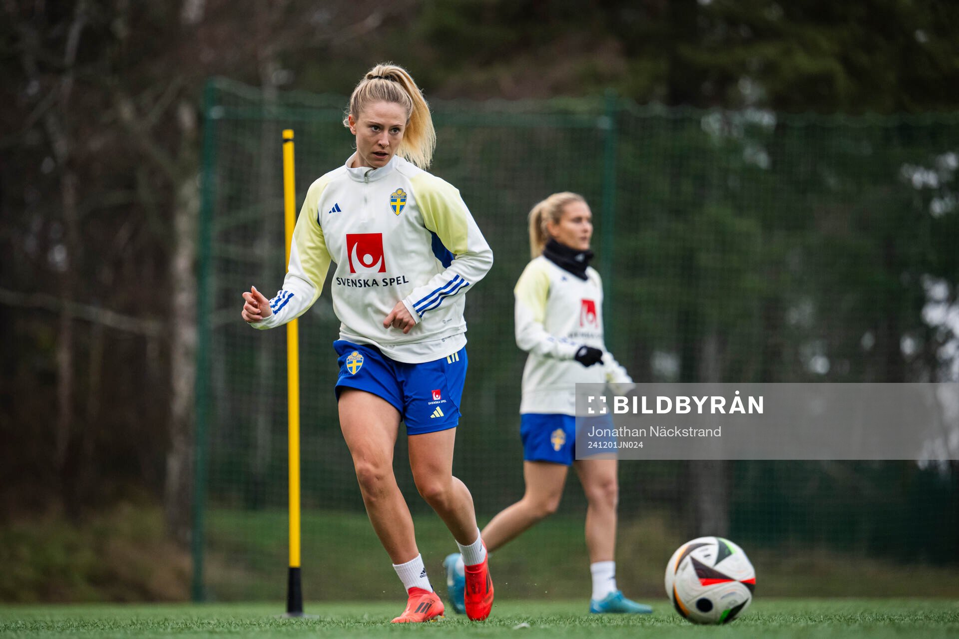 Rebecka Blomqvist of the Swedish women's national football