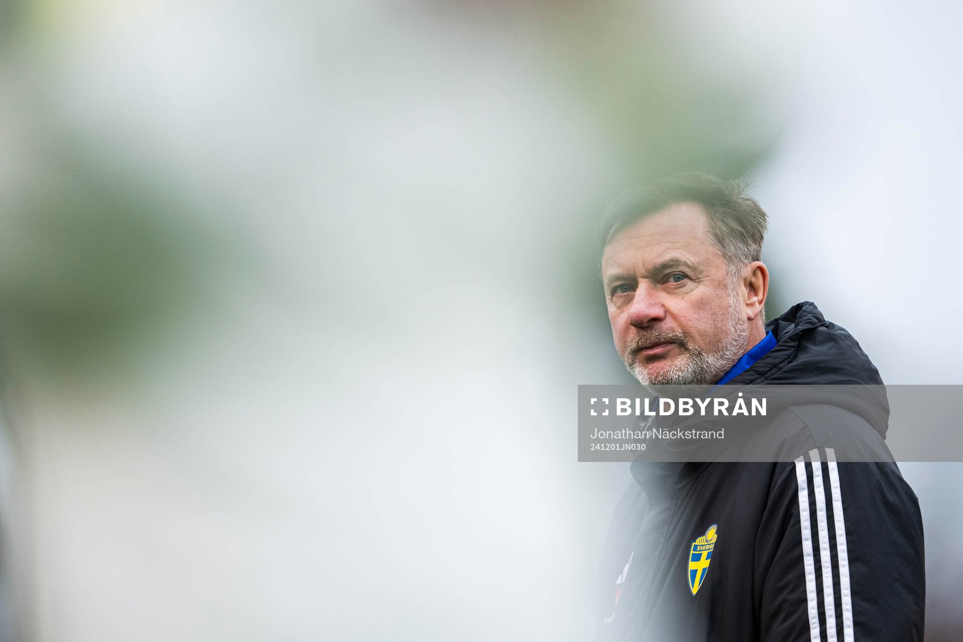 Head coach Peter Gerhardsson of the Swedish women's