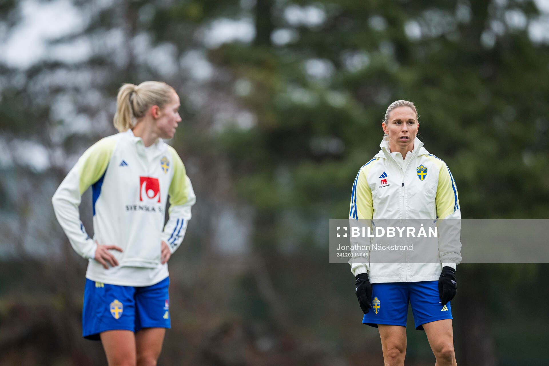 Jonna Andersson of the Swedish women's national football