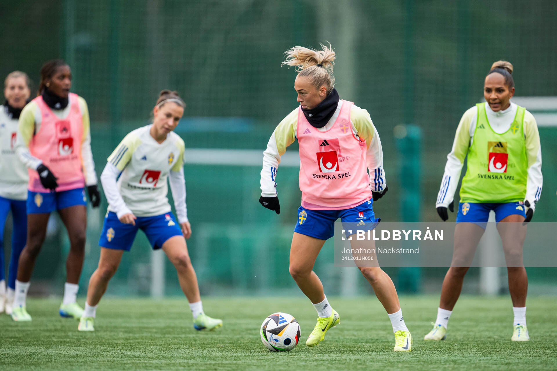 Hanna Bennison of the Swedish women's national football team