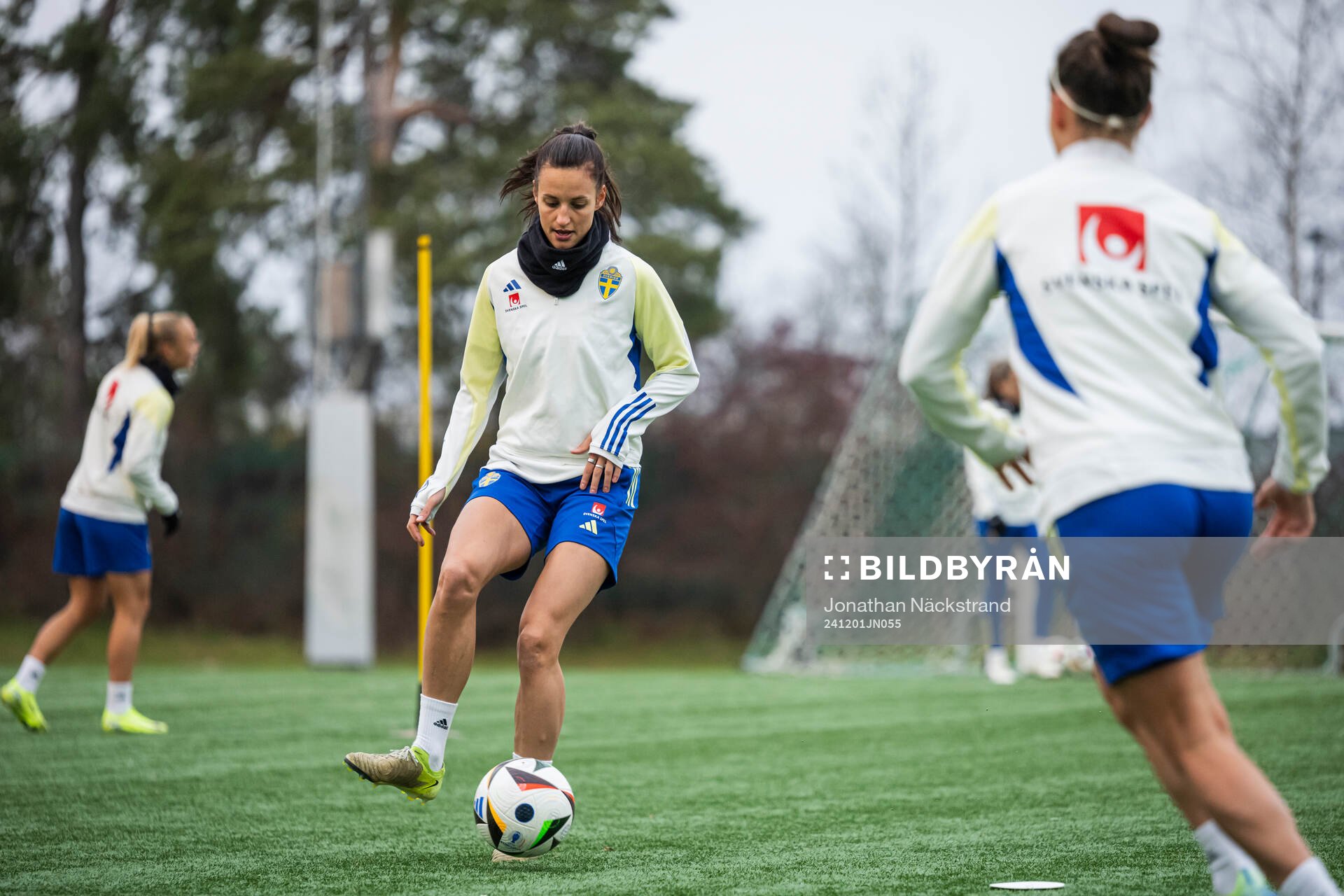 Nathalie Björn of the Swedish women's national football