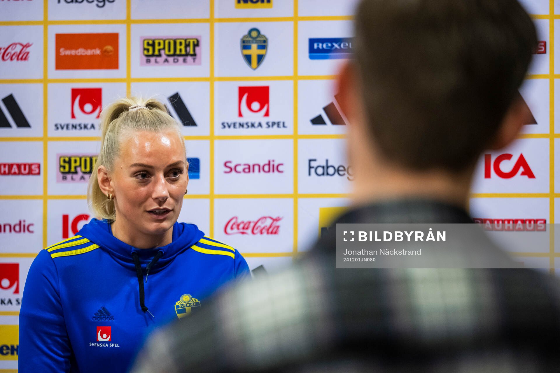Stina Blackstenius of the Swedish women's national football