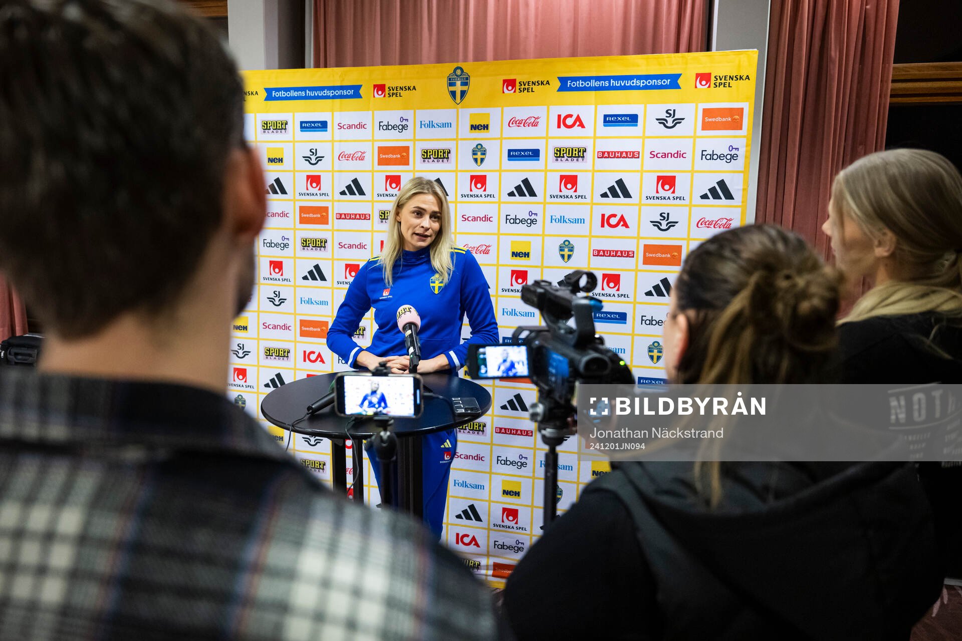 Fridolina Rolfö of the Swedish women's national football