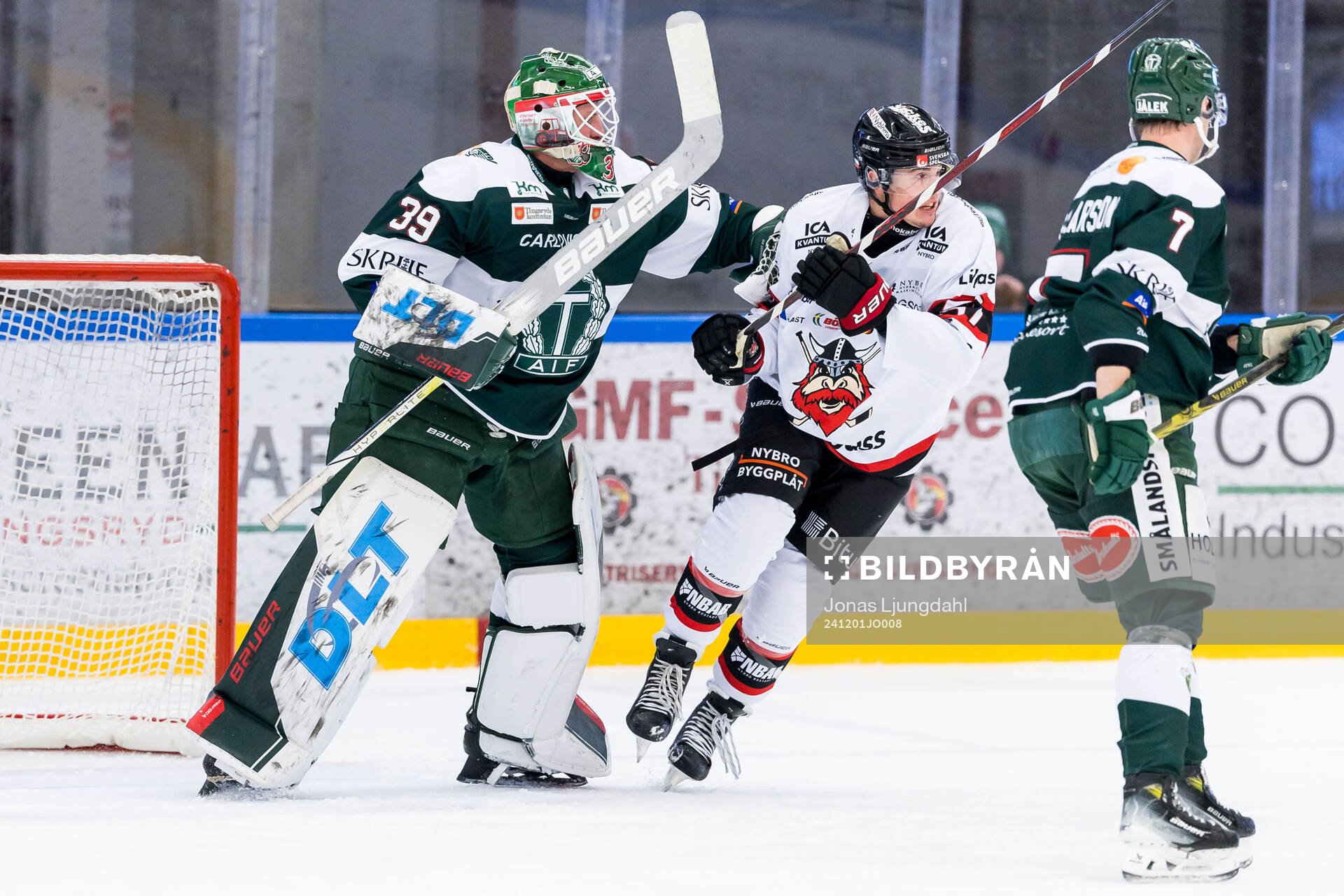 Tingsryds Emil Cederlund och Nybros Radek Muzik