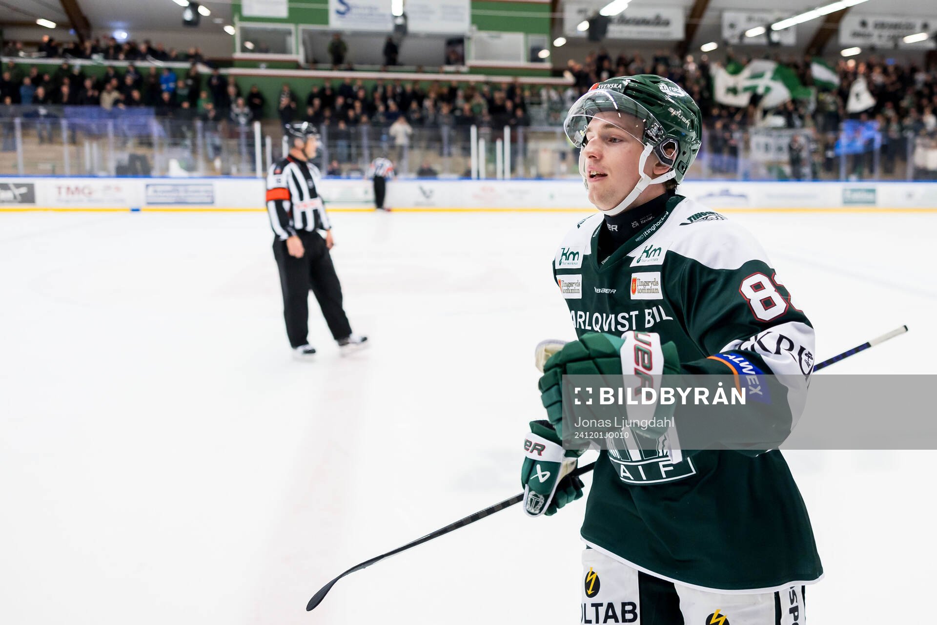 Tingsryds Joel Svensson jublar