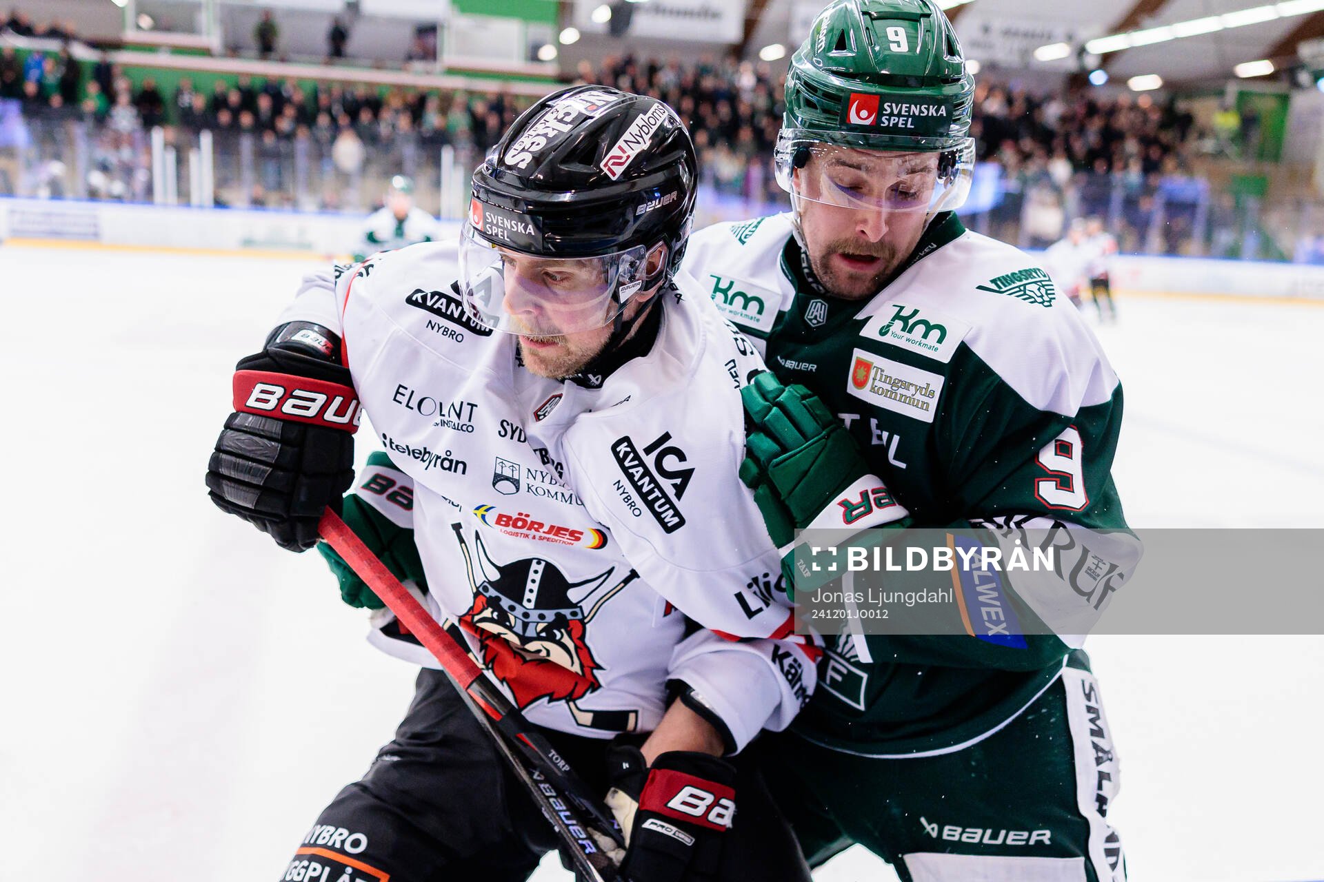 Nybros Nichlas Torp och Tingsryds Jake Stella
