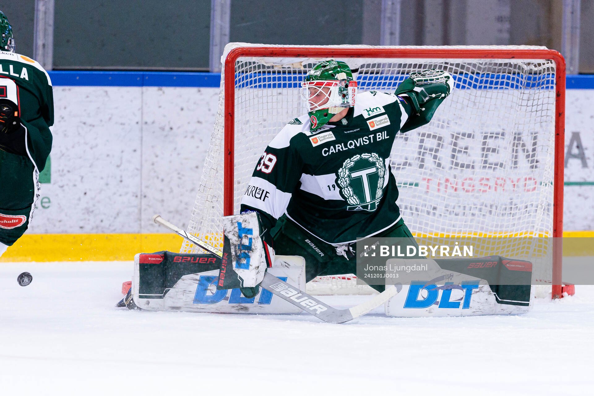 Tingsryds målvakt Emil Cederlund