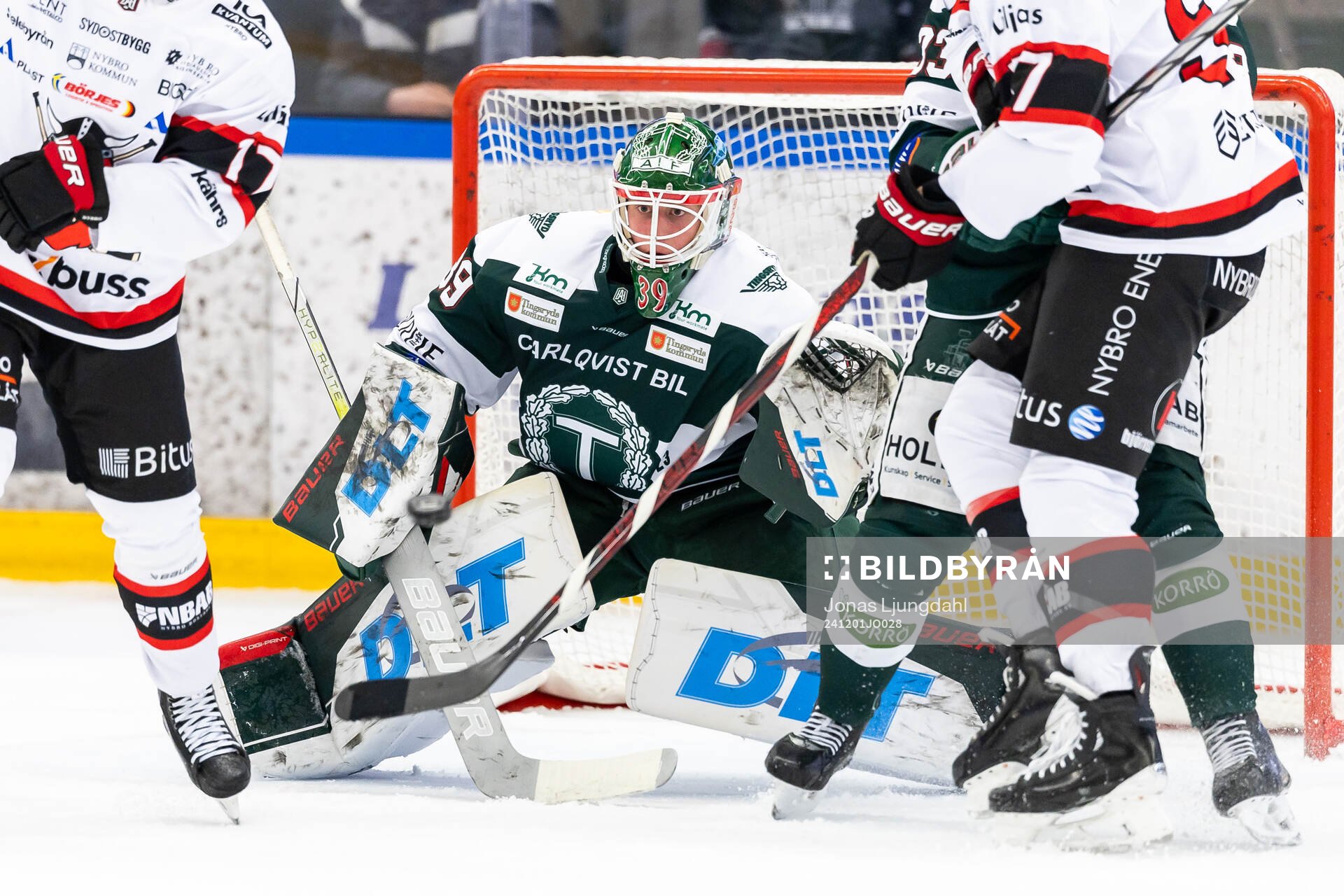 Tingsryds målvakt Emil Cederlund