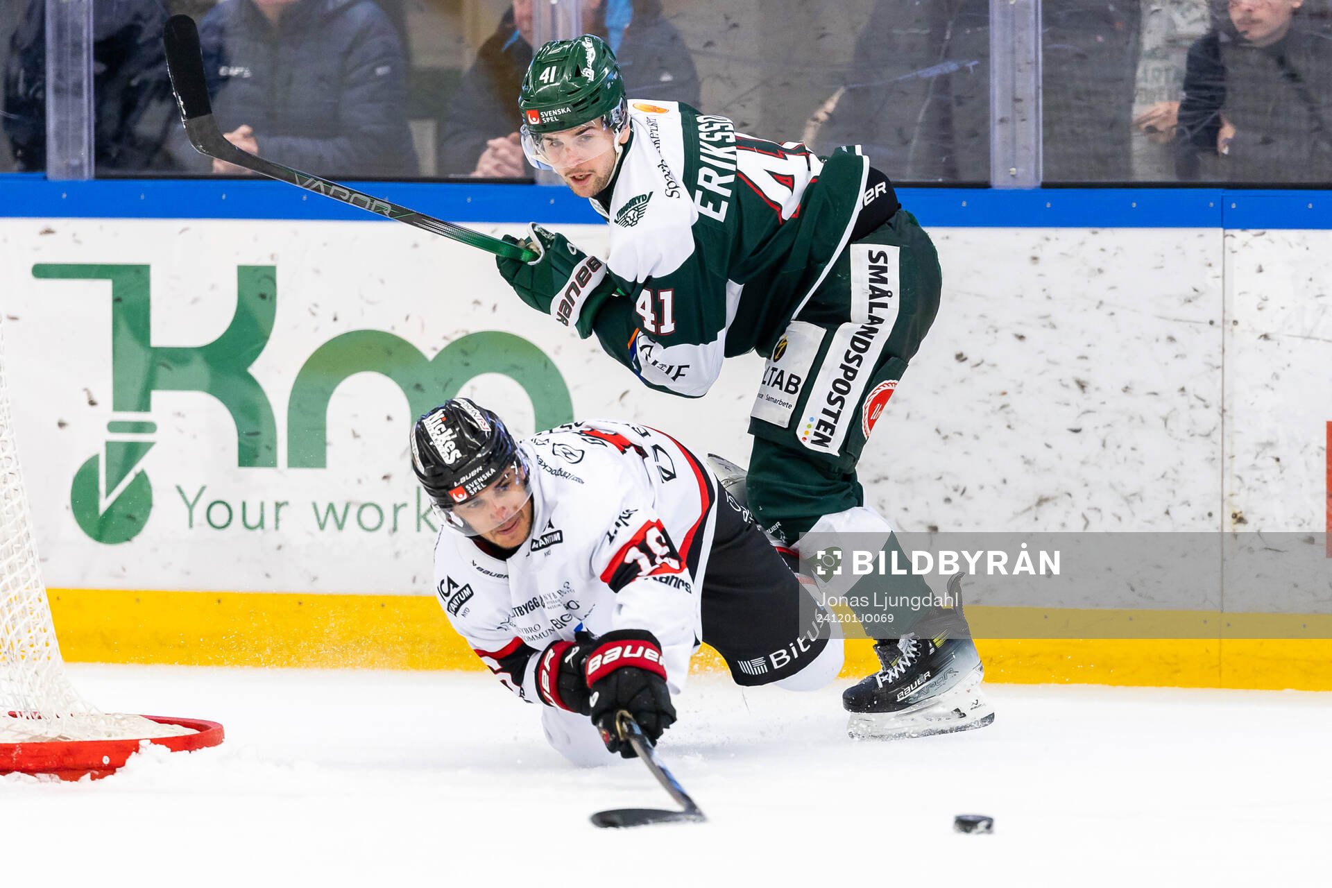 Nybros Hugo Gabrielson och Tingsryds Melker Eriksson