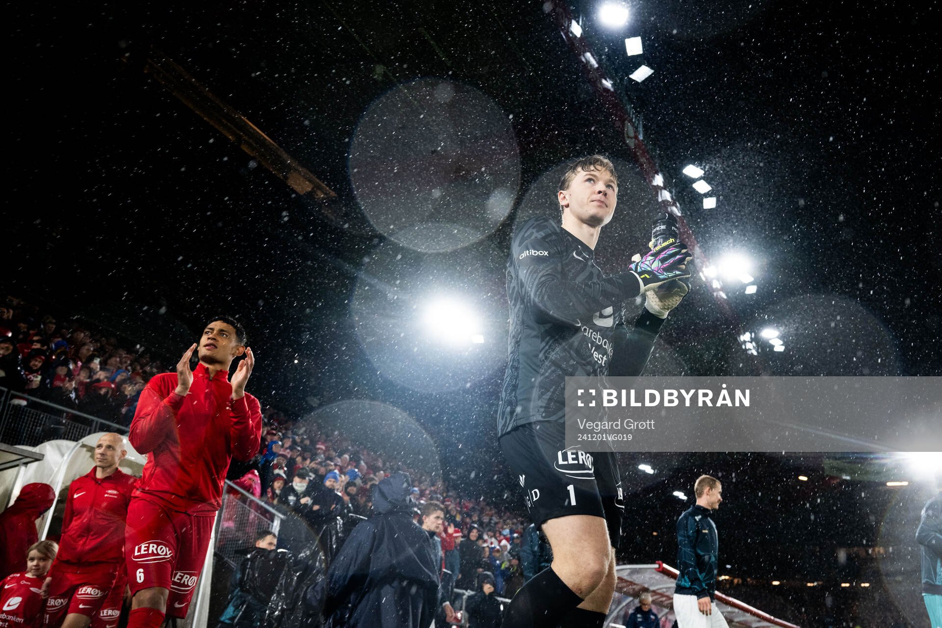 goalkeeper Mathias Dyngeland of Brann
