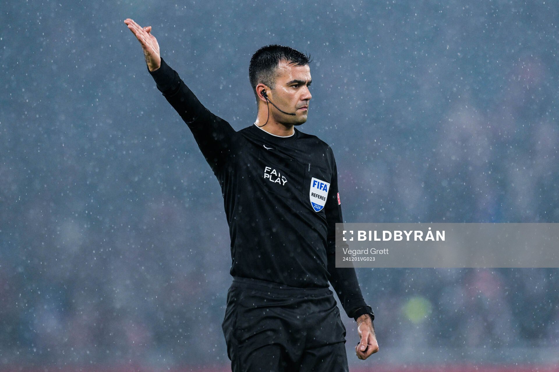 Referee Rohit Saggi