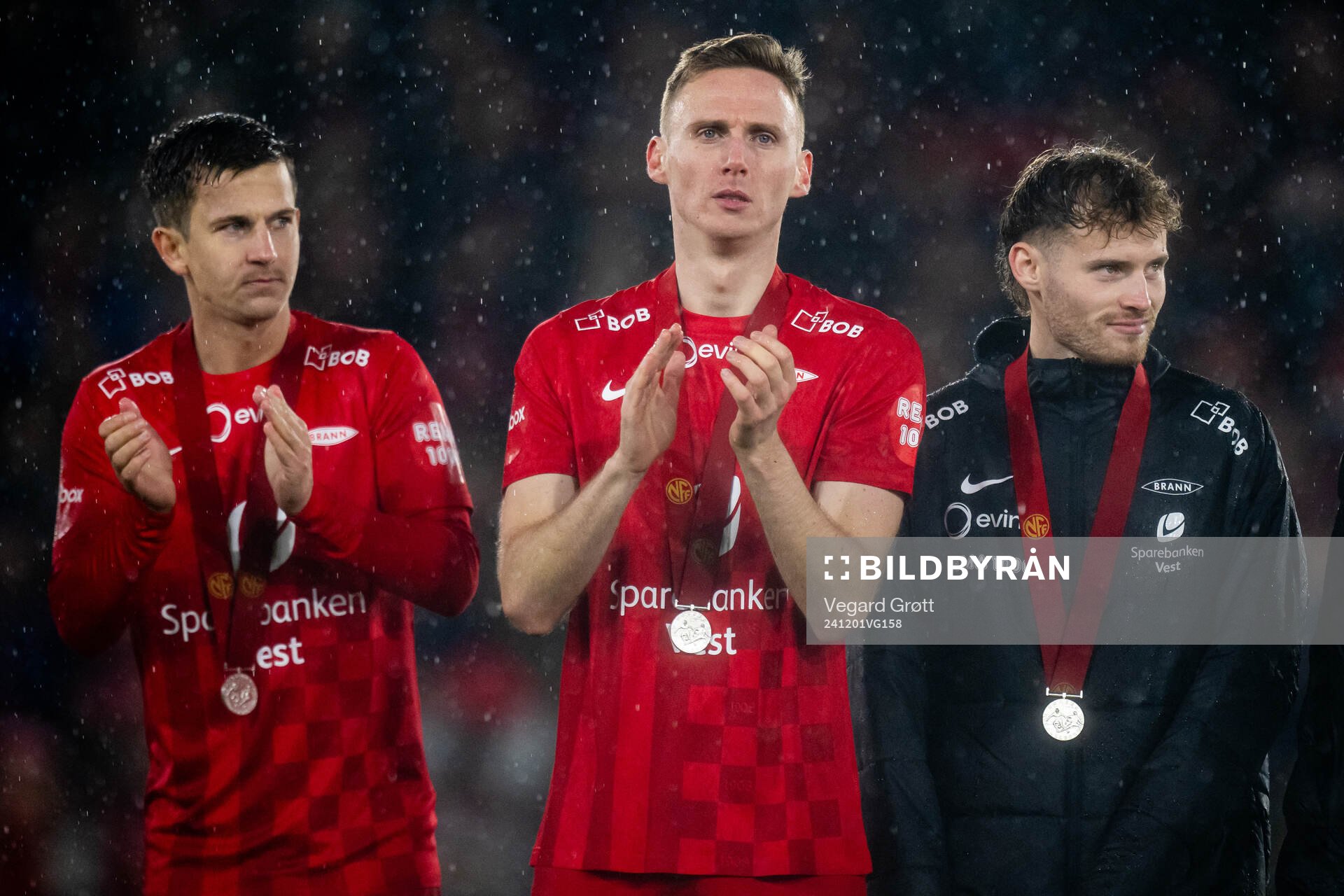 Sander Kartum, Joachim Soltvedt and Ole Didrik Blomberg of