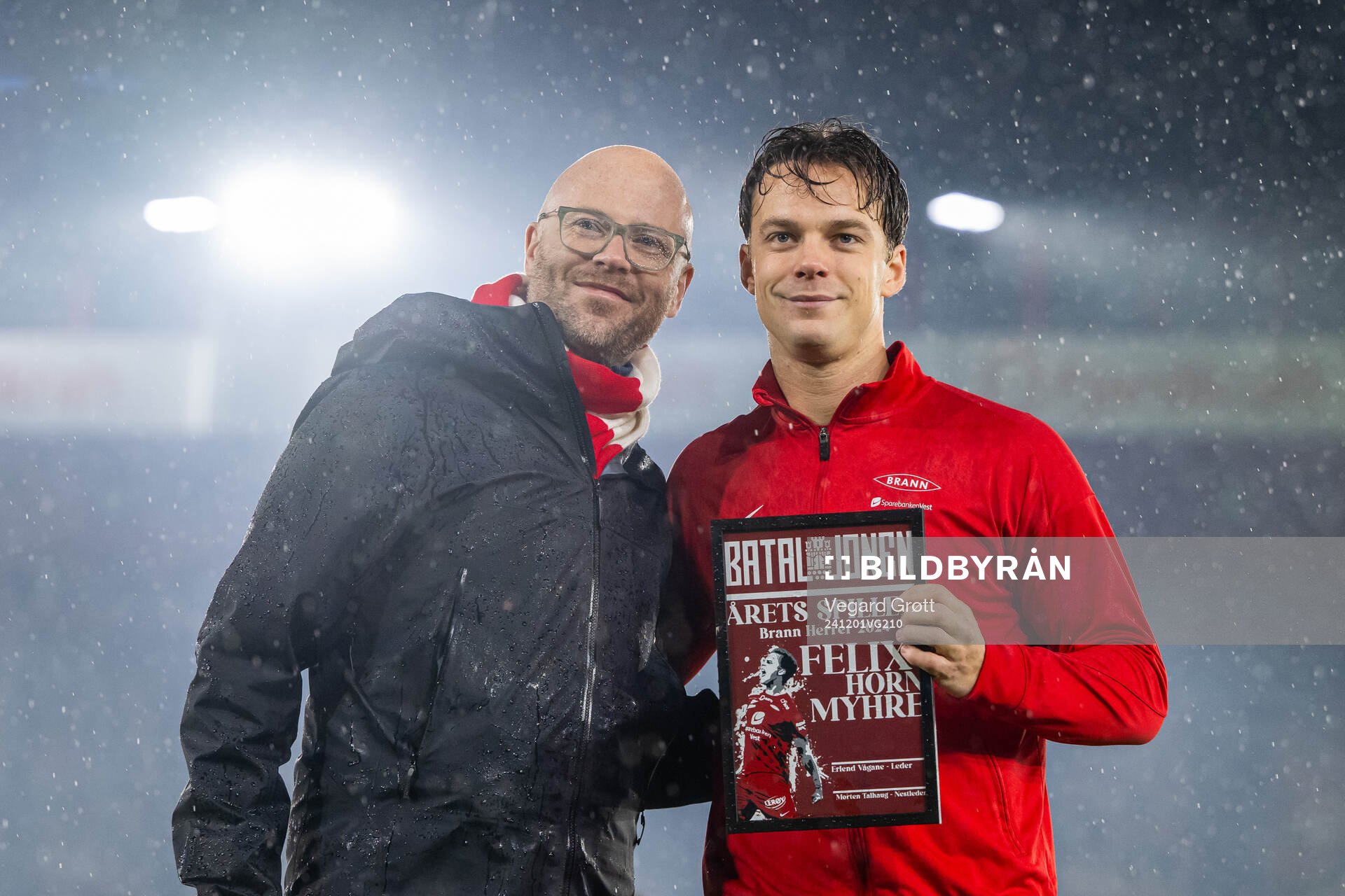 Erlend Vågane, head of the supporter group Bataljonen,