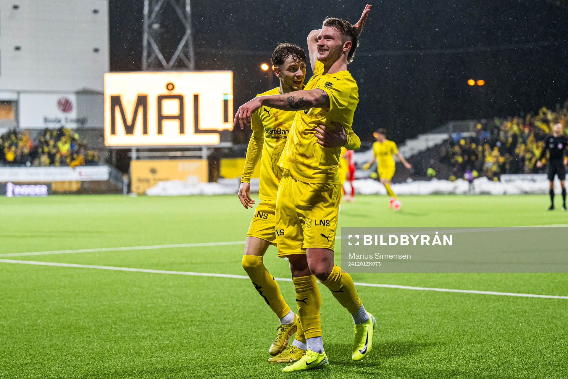 Kasper Høgh of Bodø/Glimt celebrates