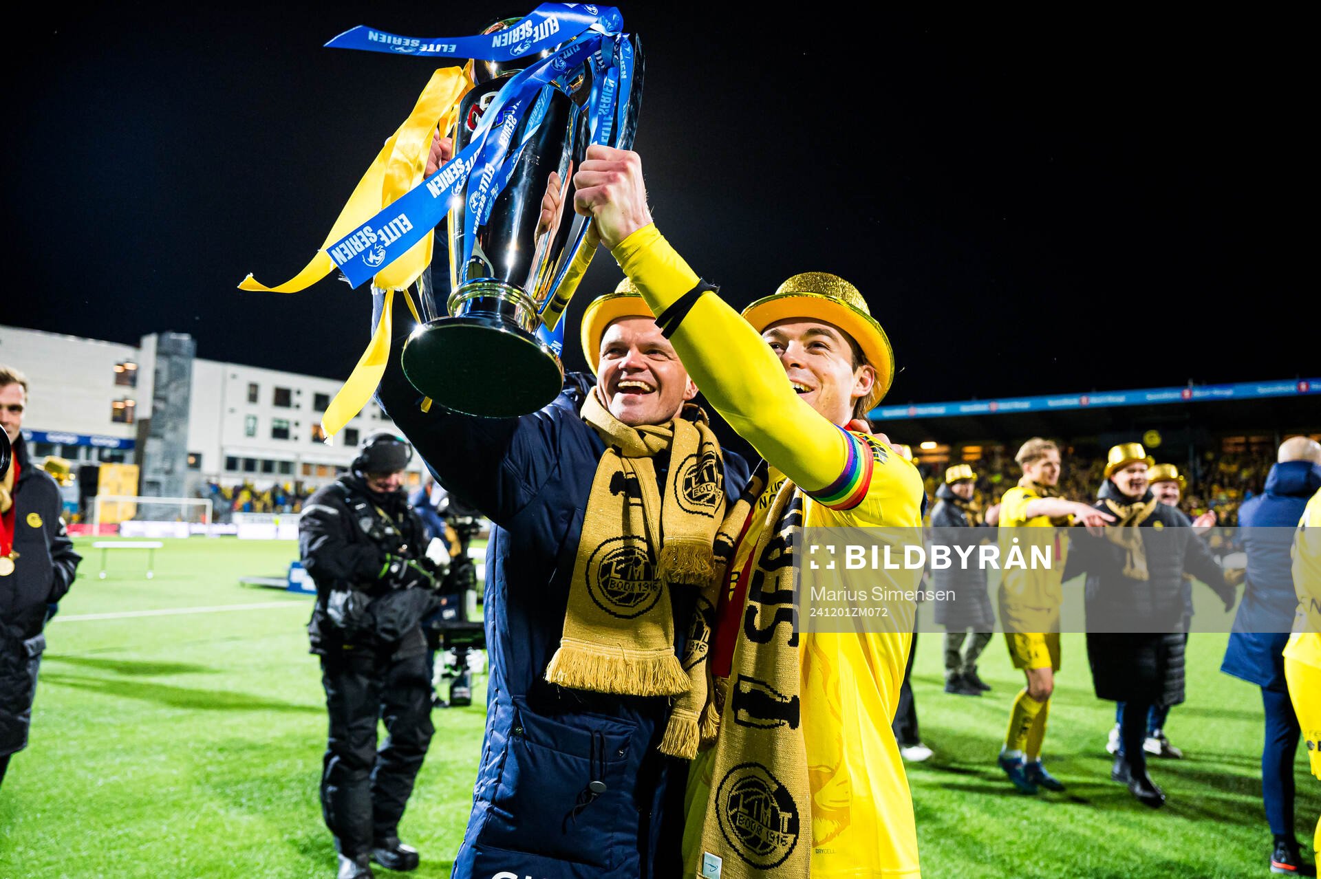 Gaute Helstrup, assistant coach of Bodø/Glimt, and Patrick