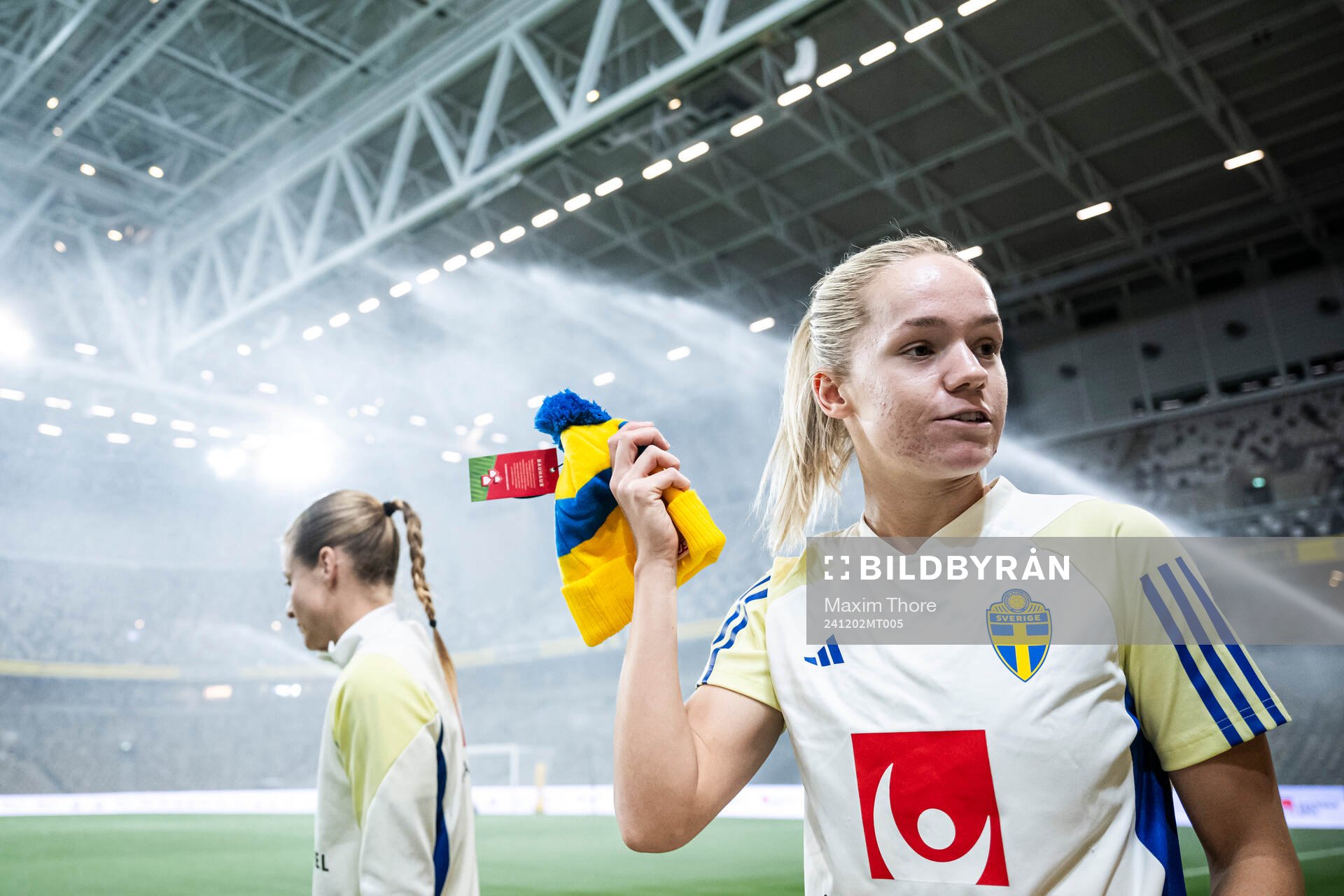 Hanna Lundkvist of the Swedish women's national football