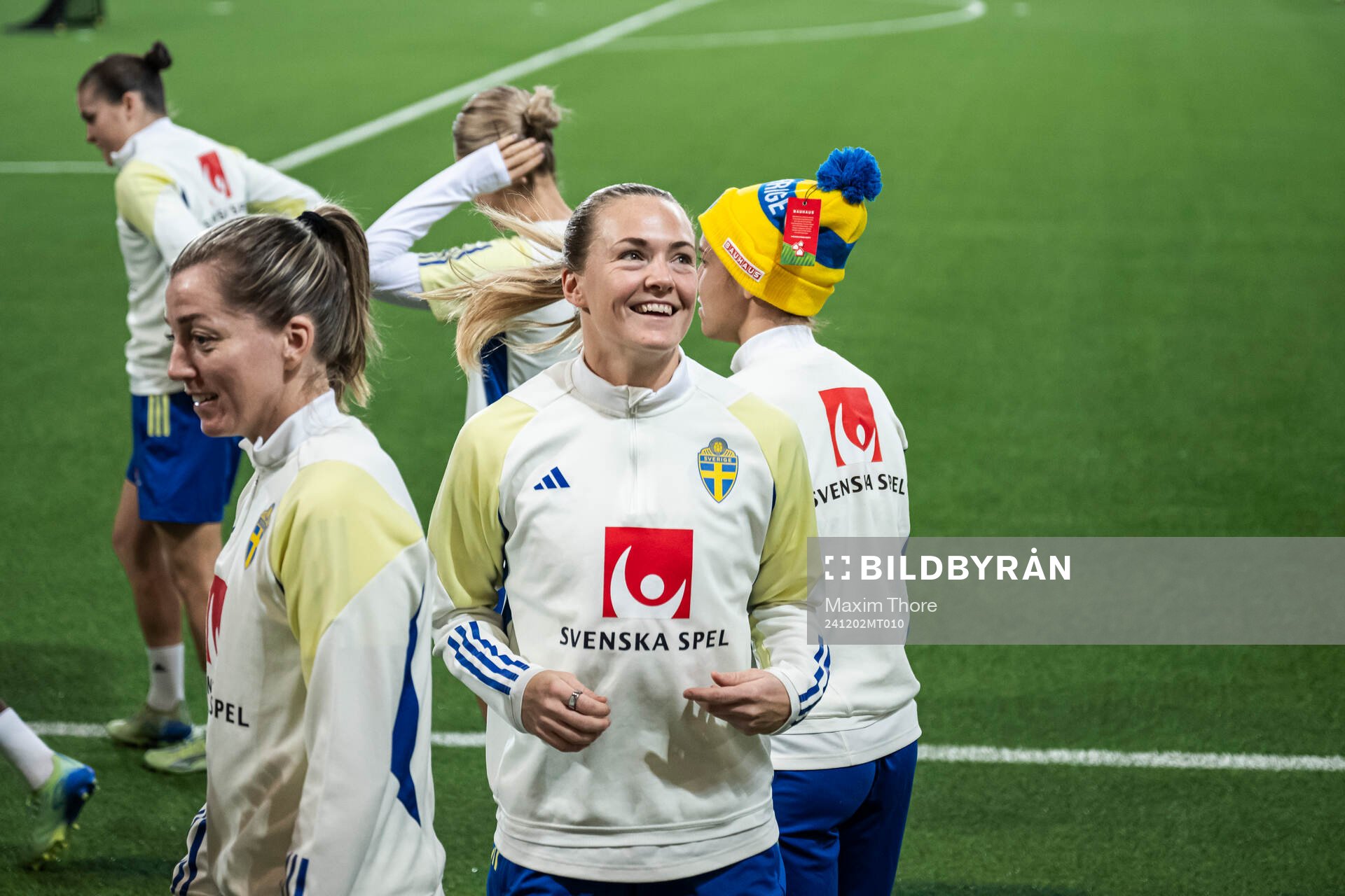 Linda Sembrant and Magdalena Eriksson of the Swedish
