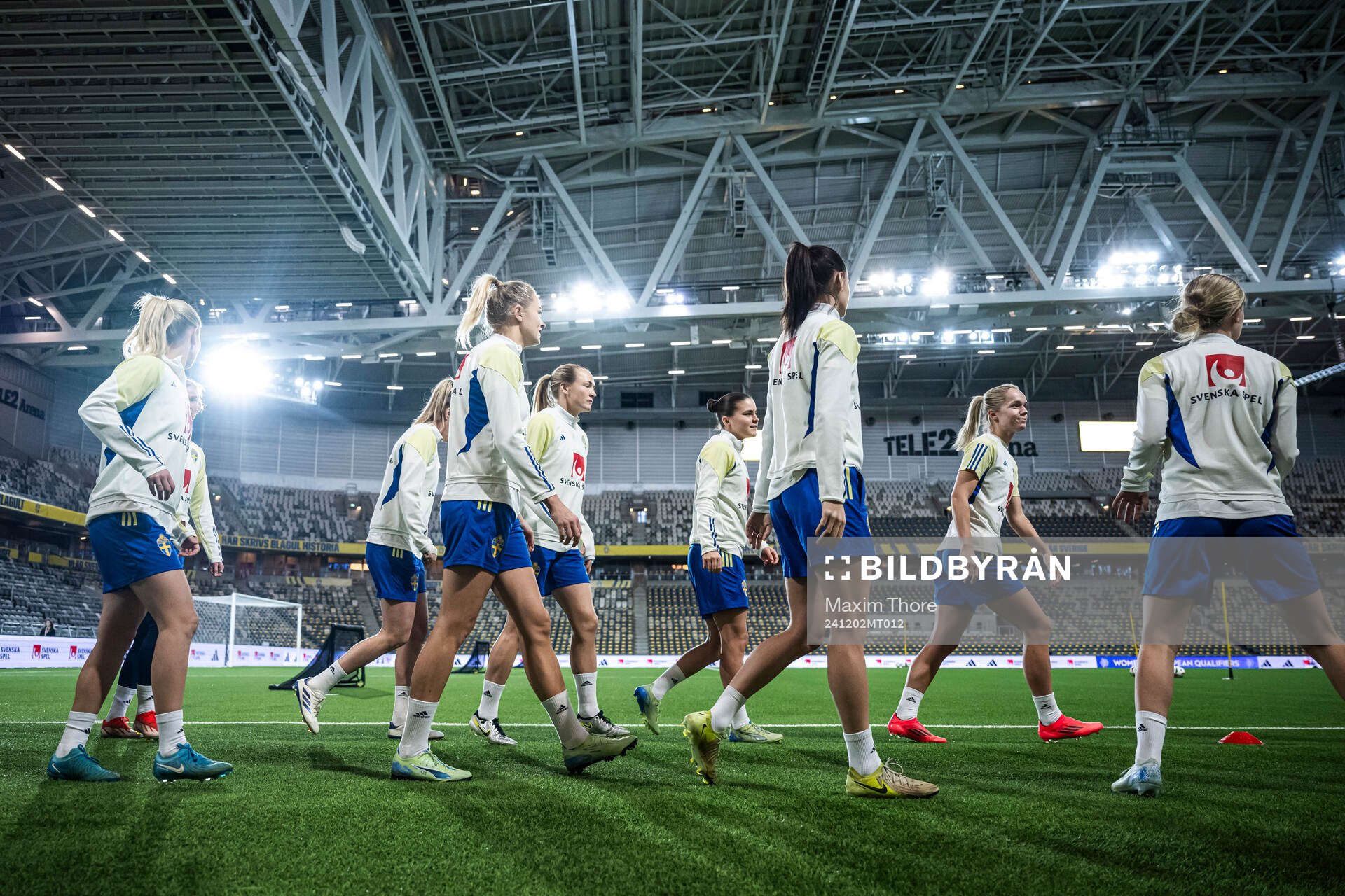 Fridolina Rolfö, Magdalena Eriksson, Hanna Wijk and Hanna