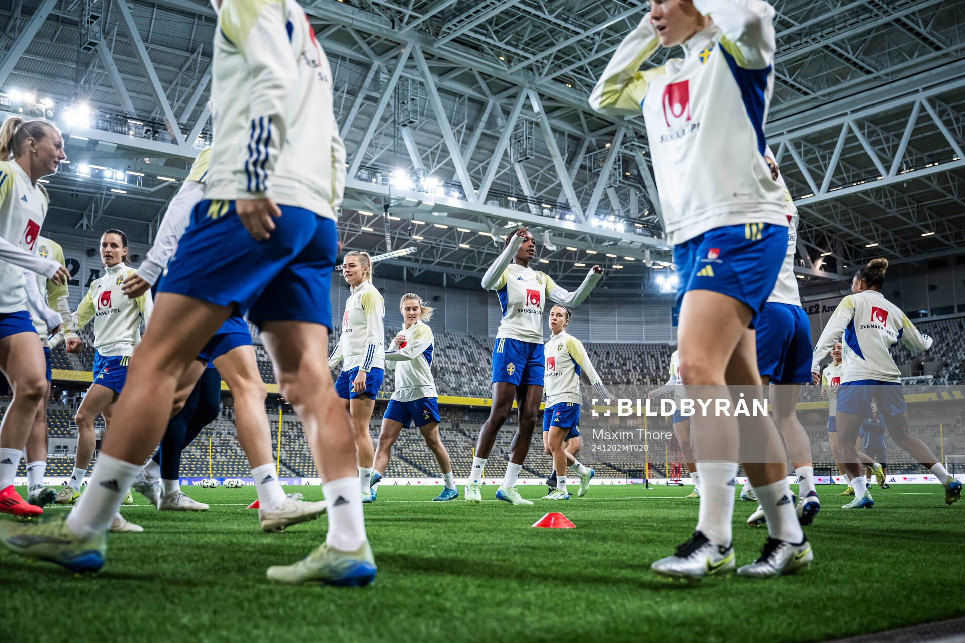 Evelyn Ijeh of the Swedish women's national football team