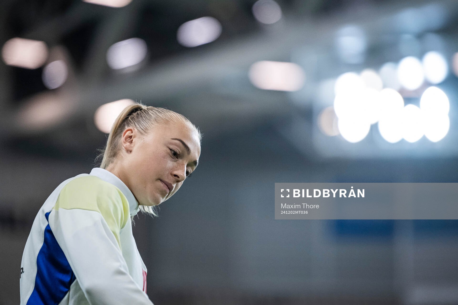 Hanna Bennison of the Swedish women's national football team