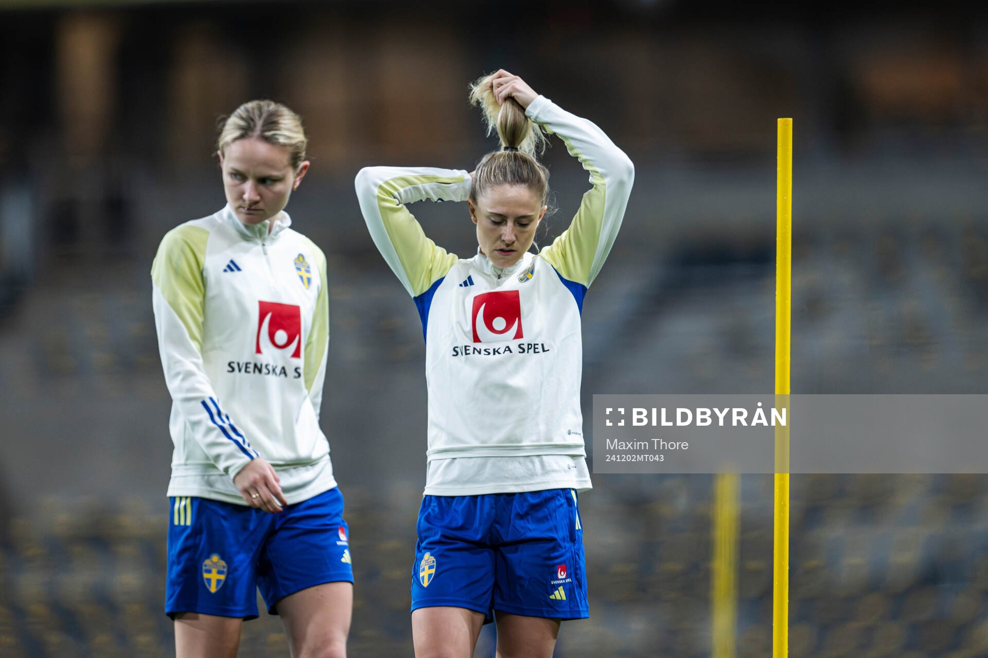 Rebecka Blomqvist of the Swedish women's national football