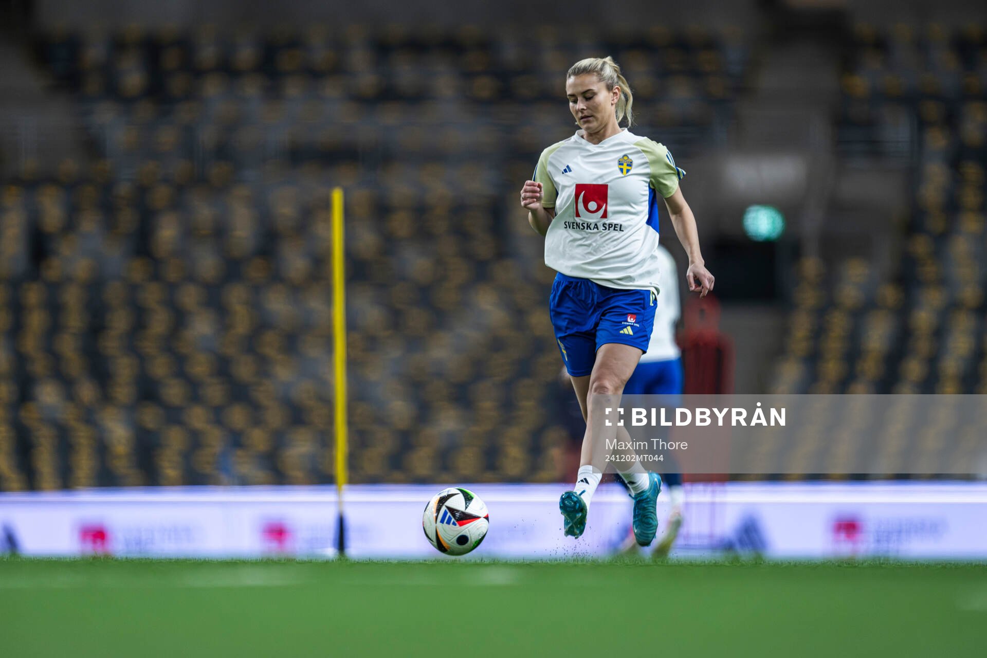 Rebecka Blomqvist of the Swedish women's national football