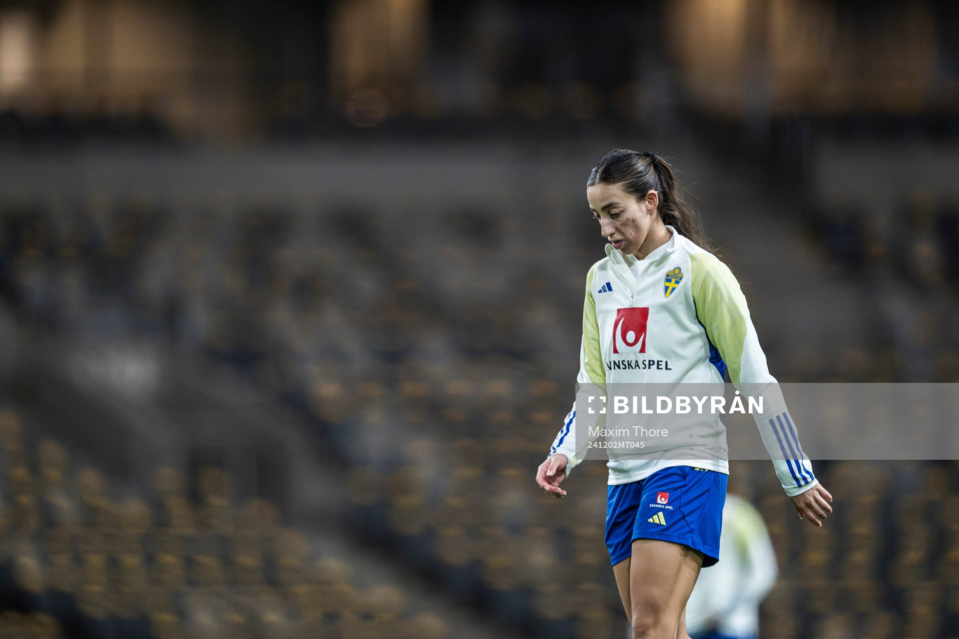 Rosa Kafaji of the Swedish women's national football team