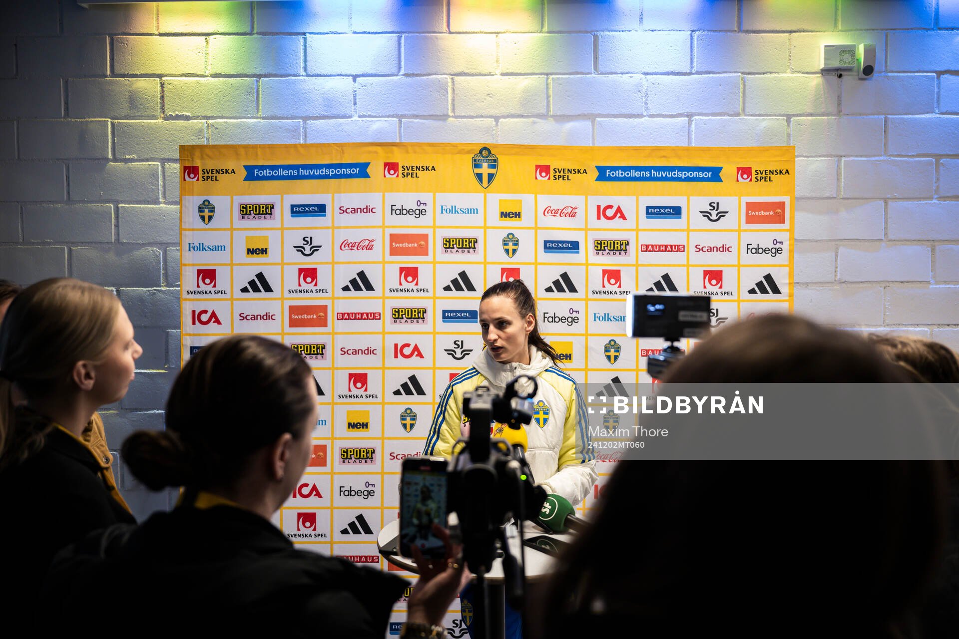 Nathalie Björn of the Swedish women's national football