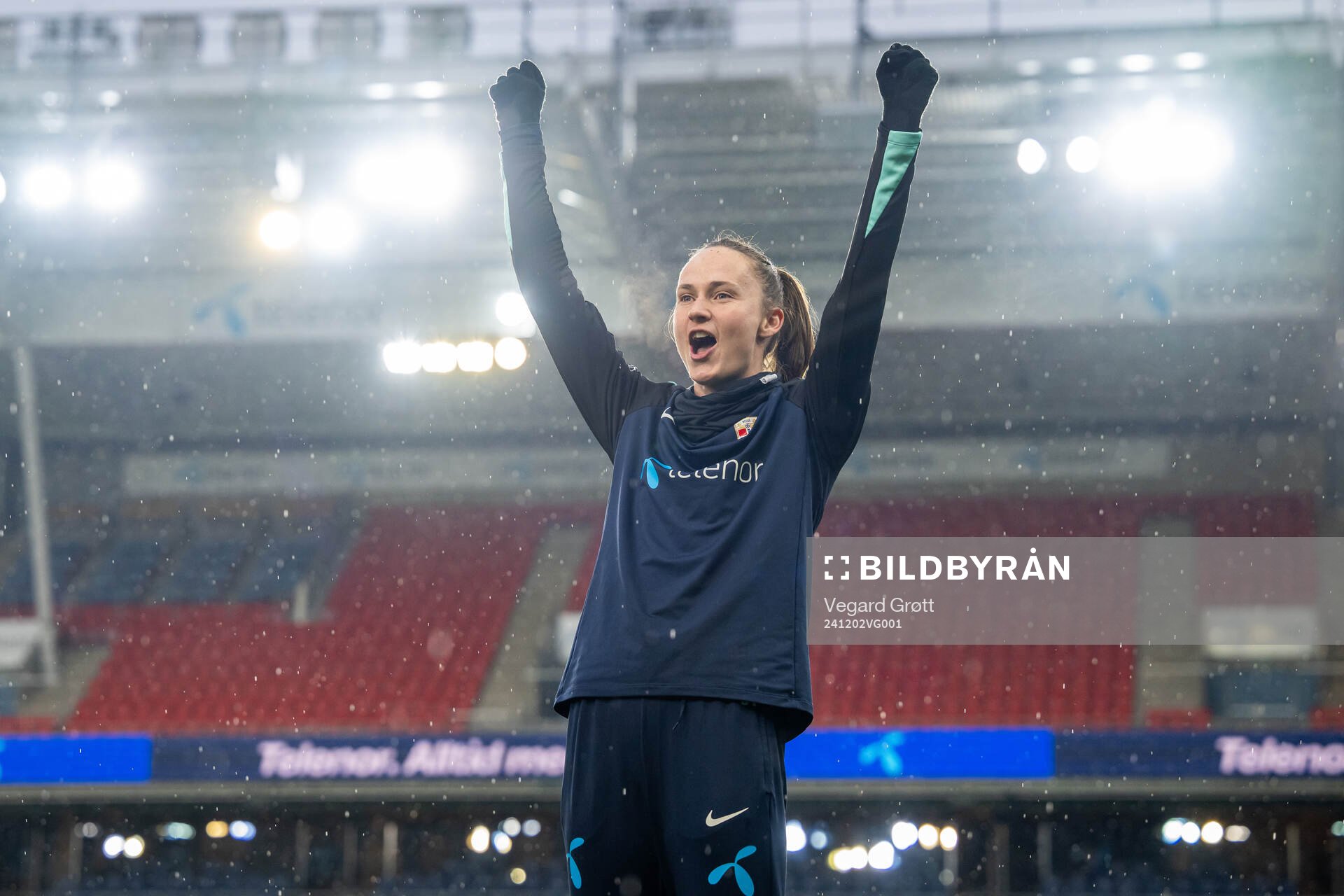 Caroline Graham Hansen of the Norwegian women's national