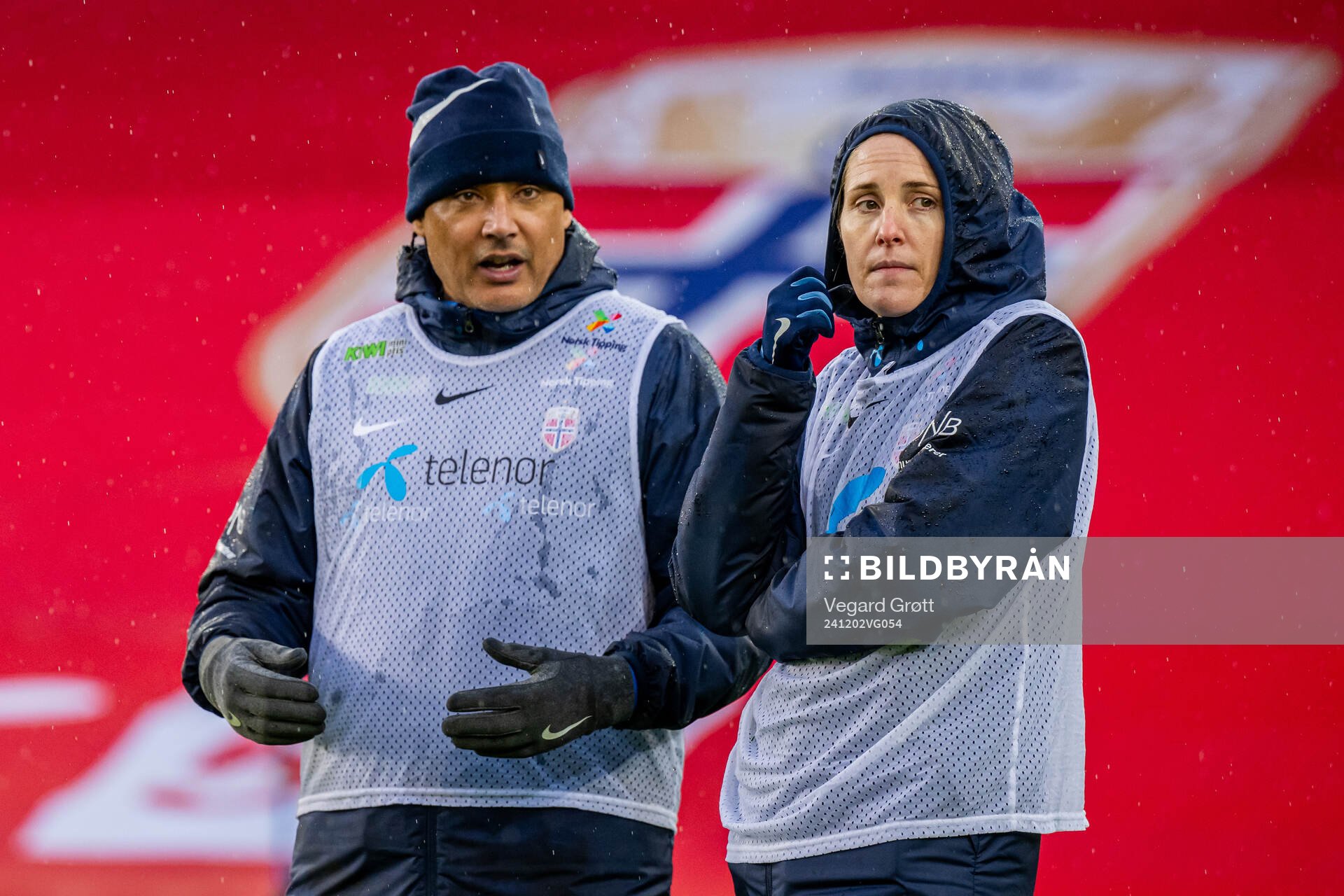 Lee Skyrme, assistant coach, and Gemma Grainger, head coach