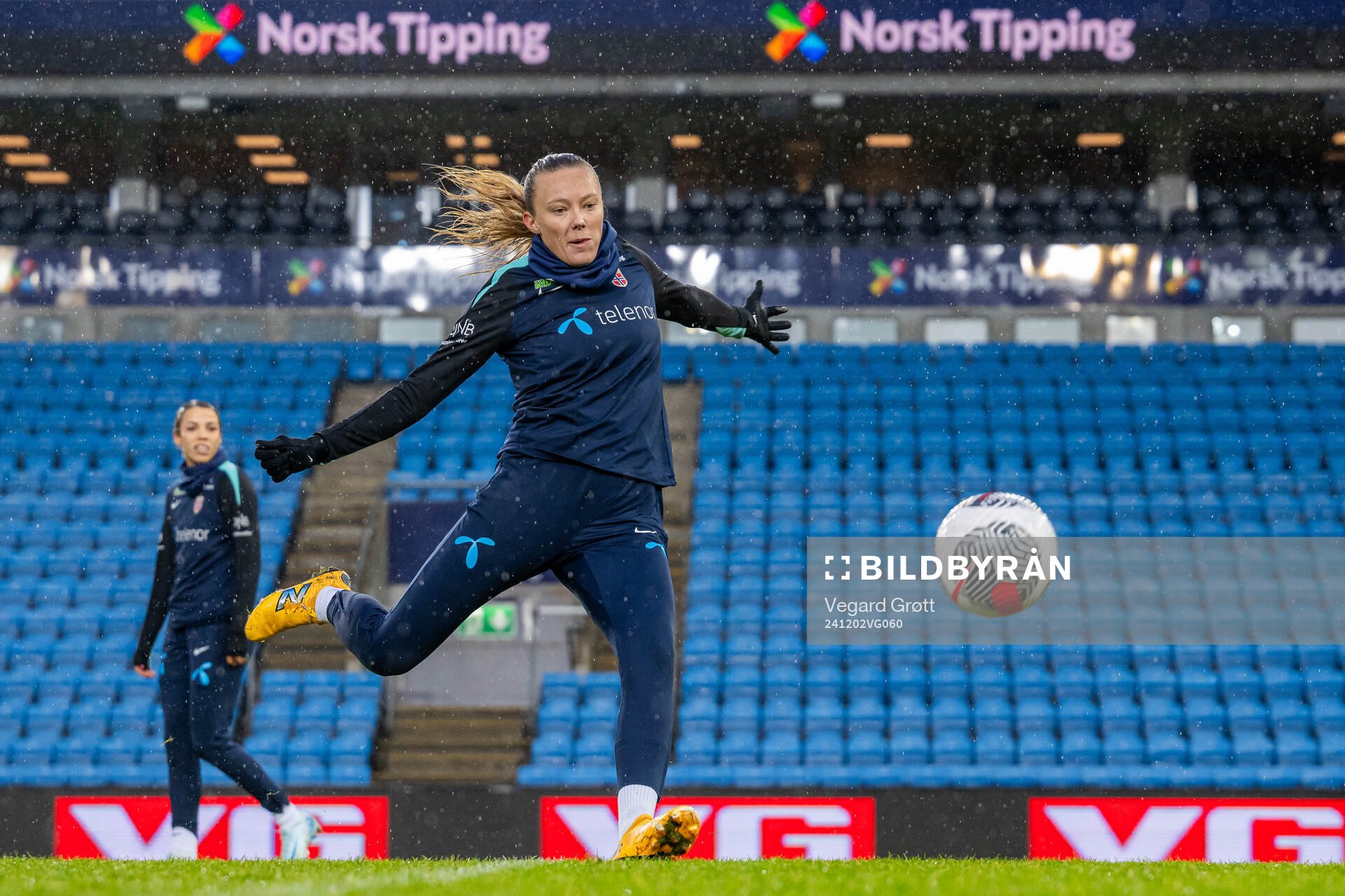 Synne Sofie Kinden Jensen of the Norwegian women's national