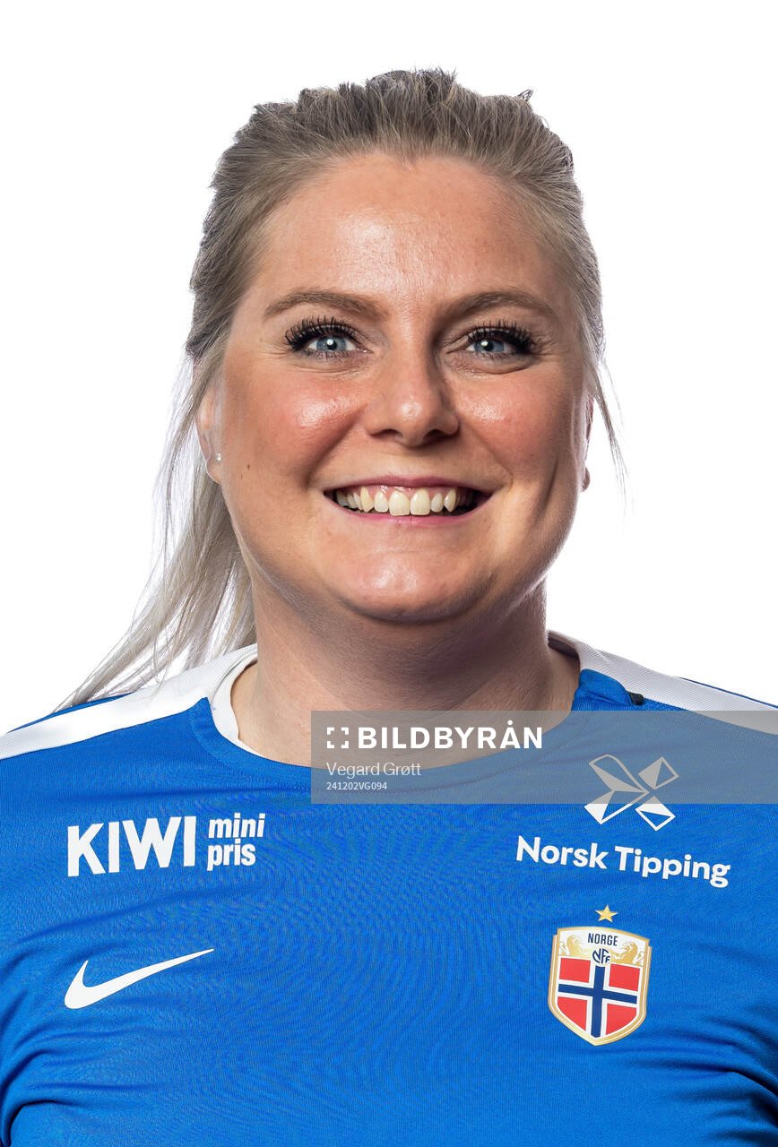 Rikke Kommedahl Berg, physio of the Norwegian women’s