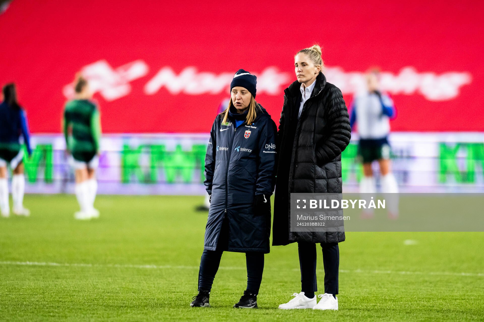 Head coach Gemma Grainger of Norway