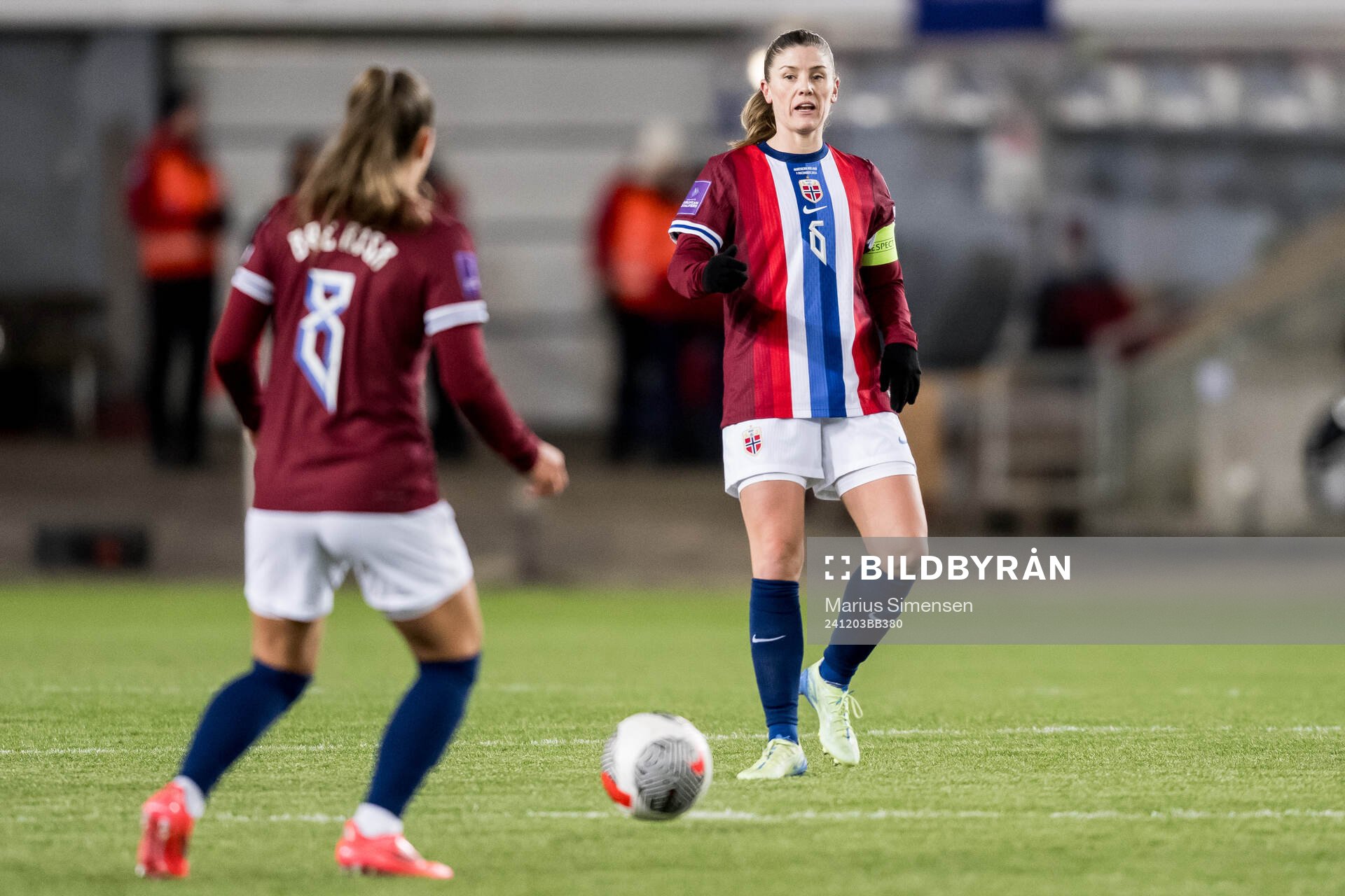 Maren Mjelde of Norway