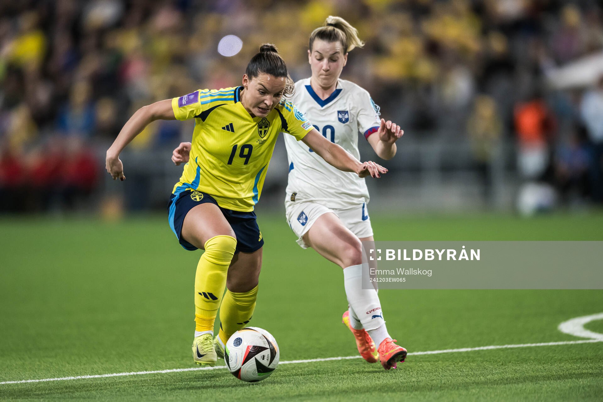 Johanna Rytting Kaneryd of Sweden and Tijana Filipovic of