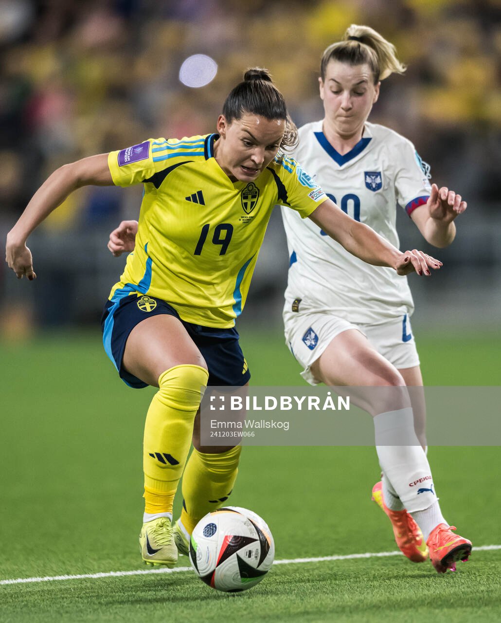 Johanna Rytting Kaneryd of Sweden and Tijana Filipovic of