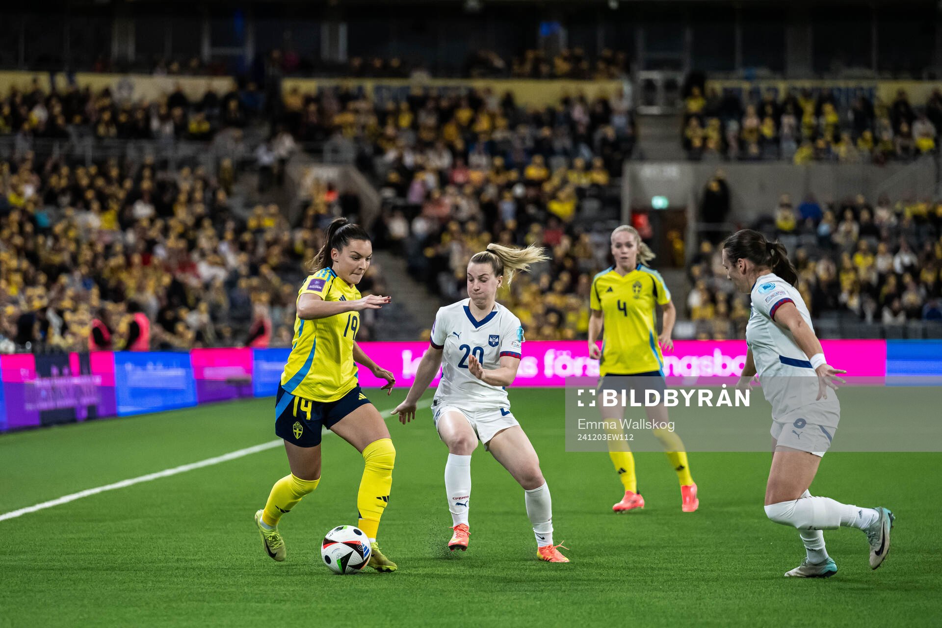 Johanna Rytting Kaneryd of Sweden against Tijana Filipovic