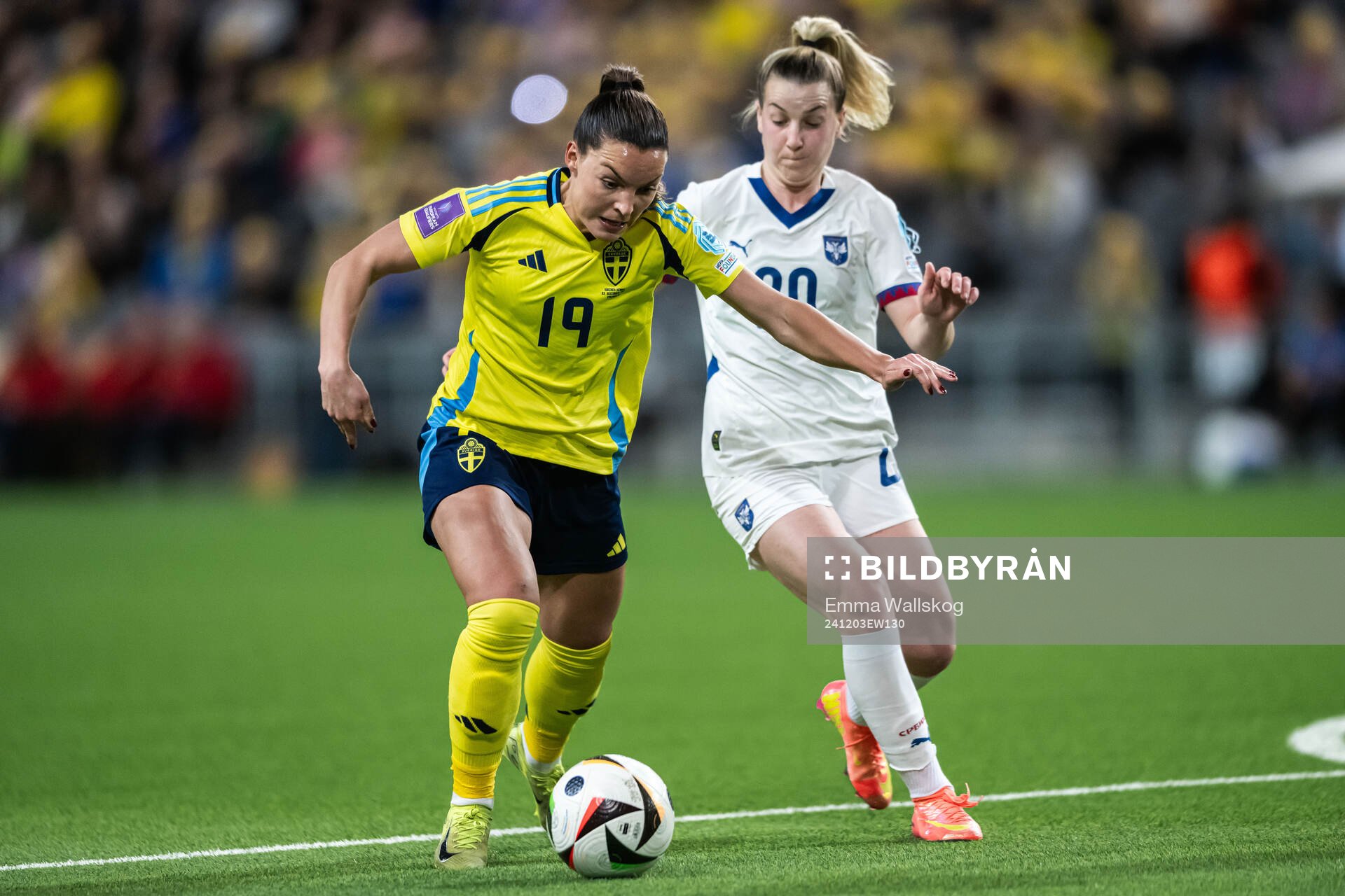 Johanna Rytting Kaneryd of Sweden and Tijana Filipovic of