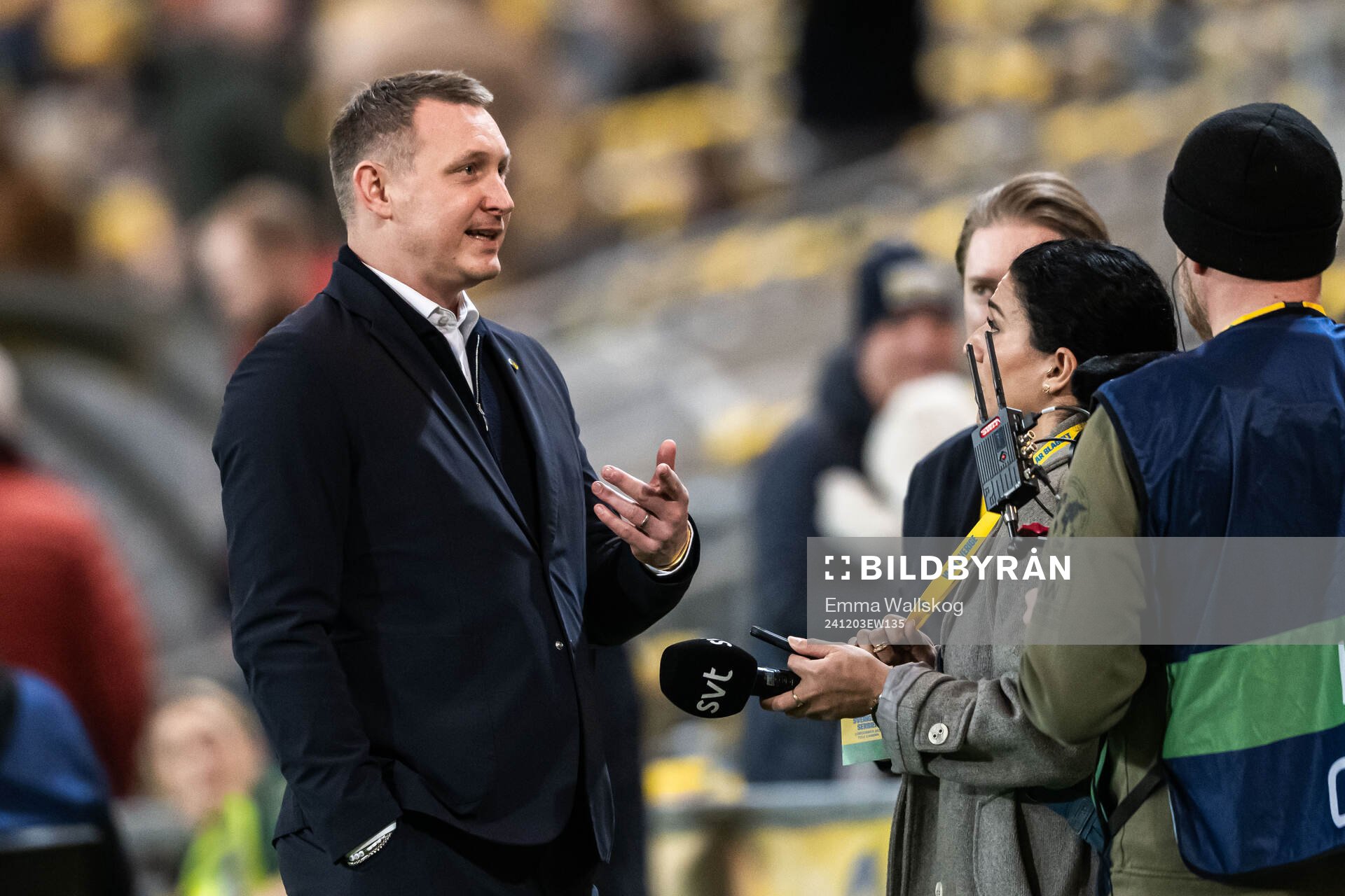 Kim Källström, head of football at the Swedish football
