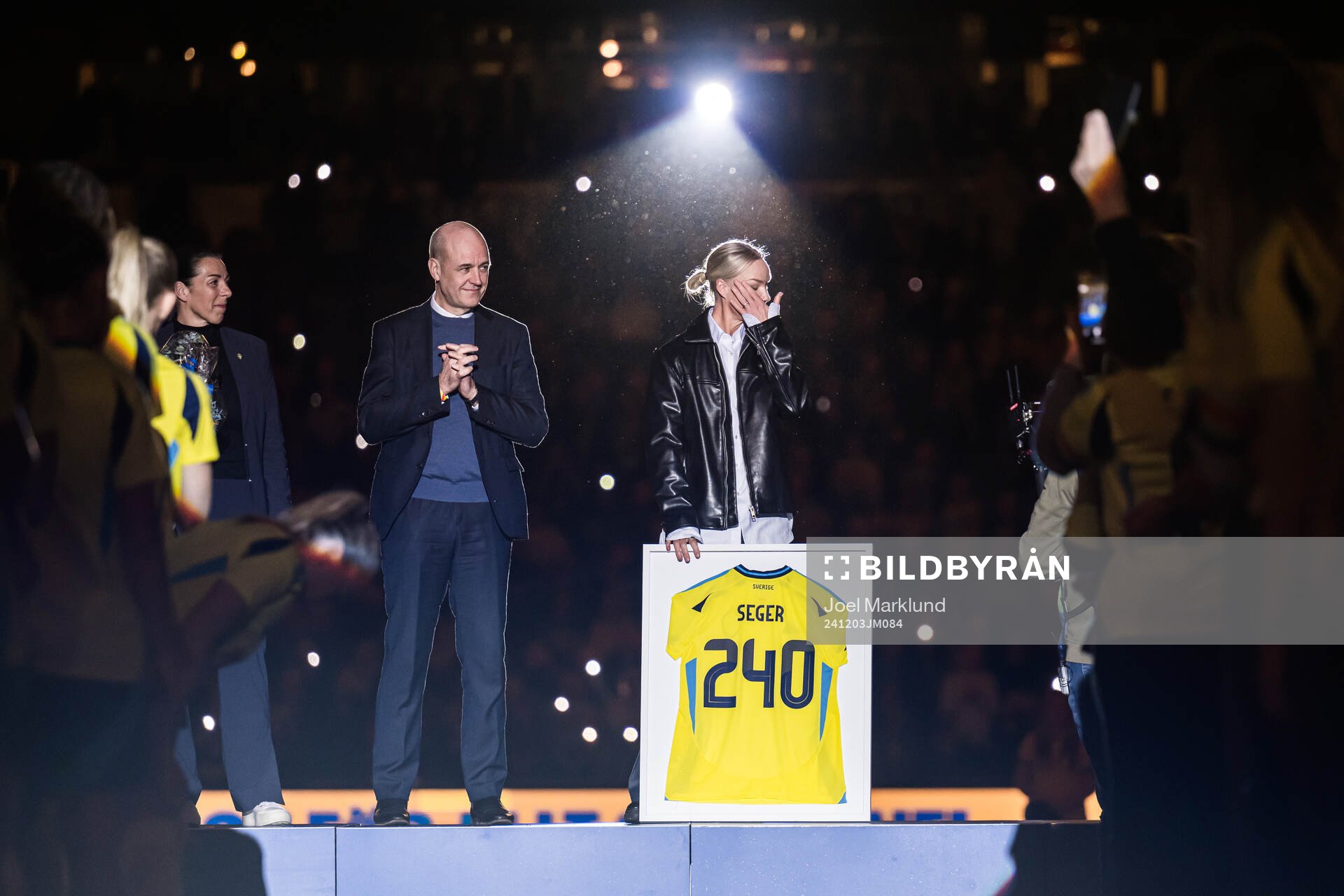 Fredrik Reinfeldt, president of the Swedish Football